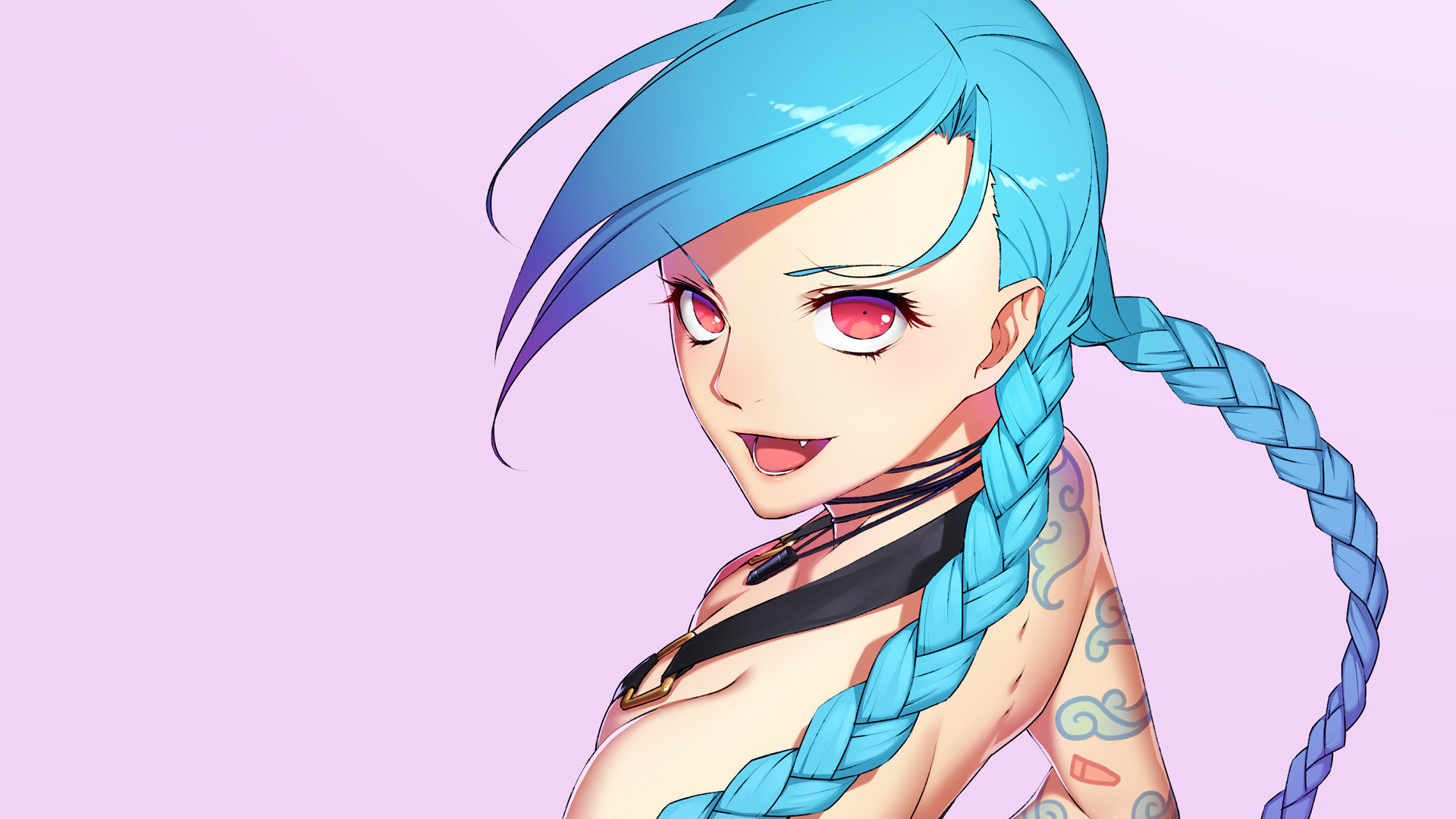 High resolution Jinx (League Of Legends) full hd background ID:171335 for computer