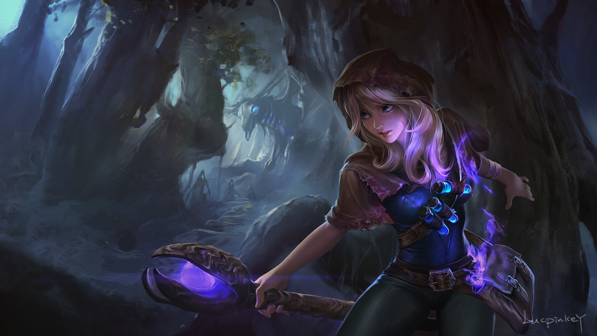 Download full hd 1920x1080 Lux (League Of Legends) computer background ID:170905 for free