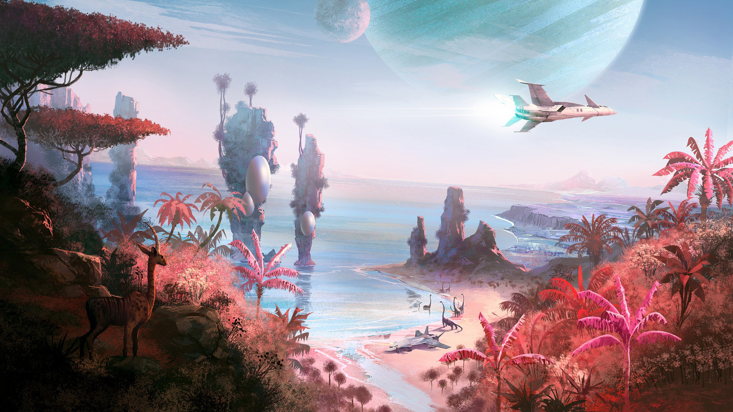 Download hd 2560x1440 No Man's Sky PC wallpaper ID:110389 for free
