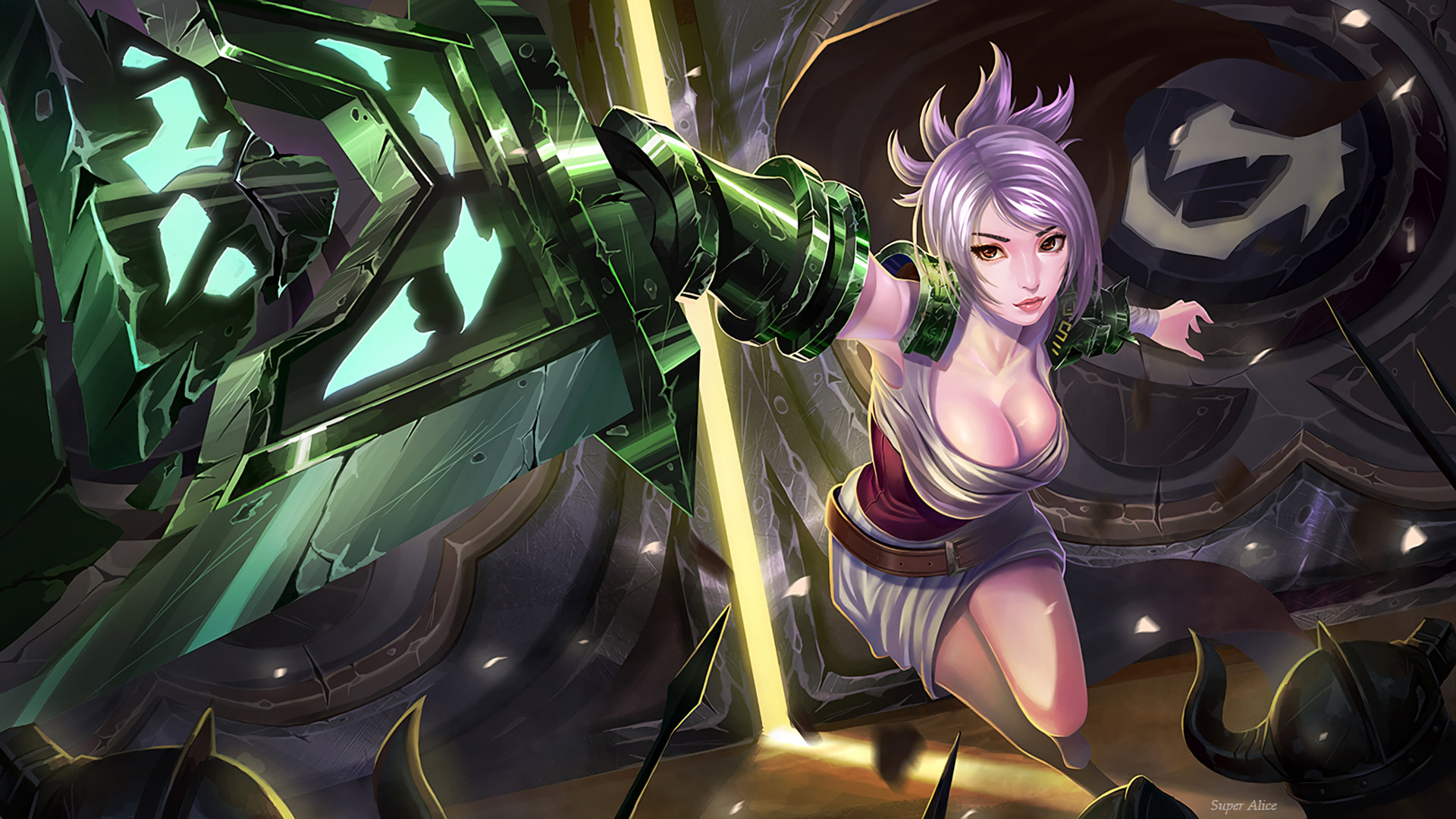 Free download Riven (League Of Legends) background ID:172559 1080p for PC