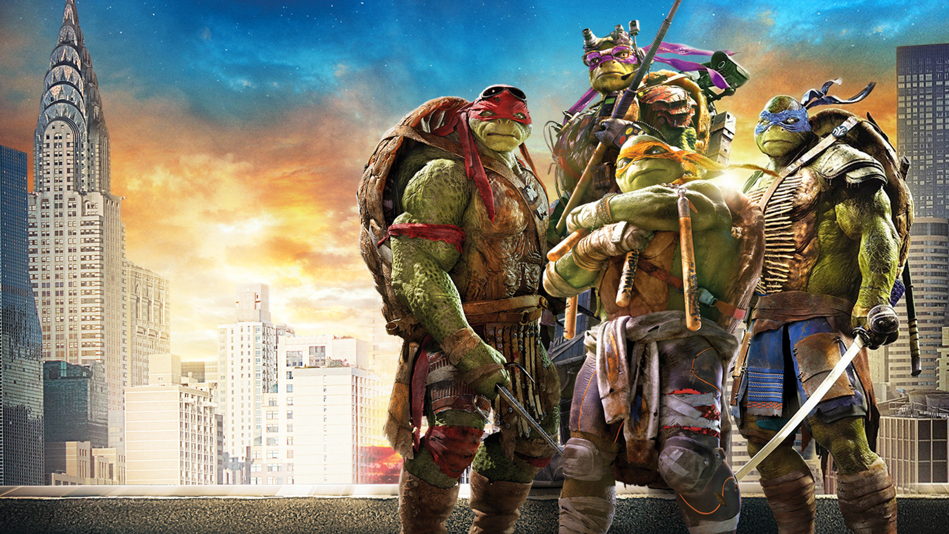 Best Teenage Mutant Ninja Turtles (2014) TMNT movie background ID:234203 for High Resolution full hd 1080p PC