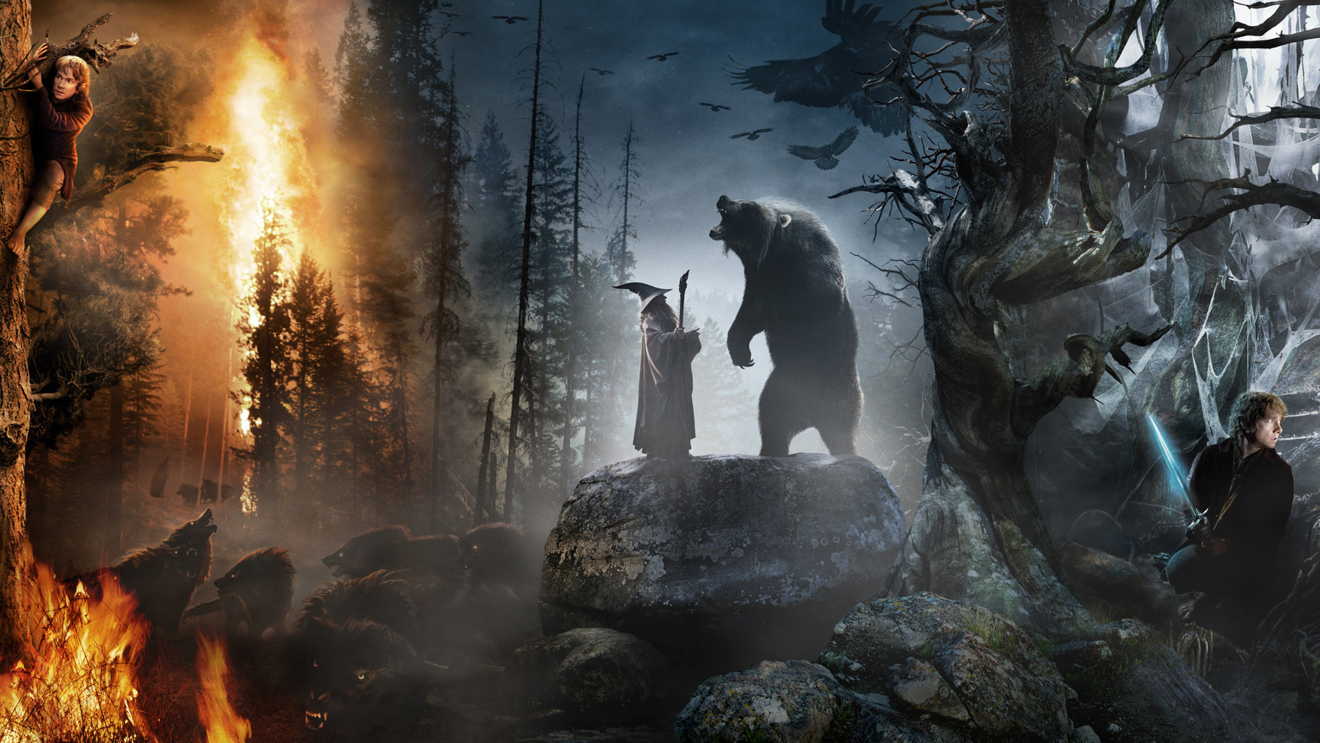 Download full hd 1920x1080 The Hobbit: An Unexpected Journey desktop background ID:463966 for free