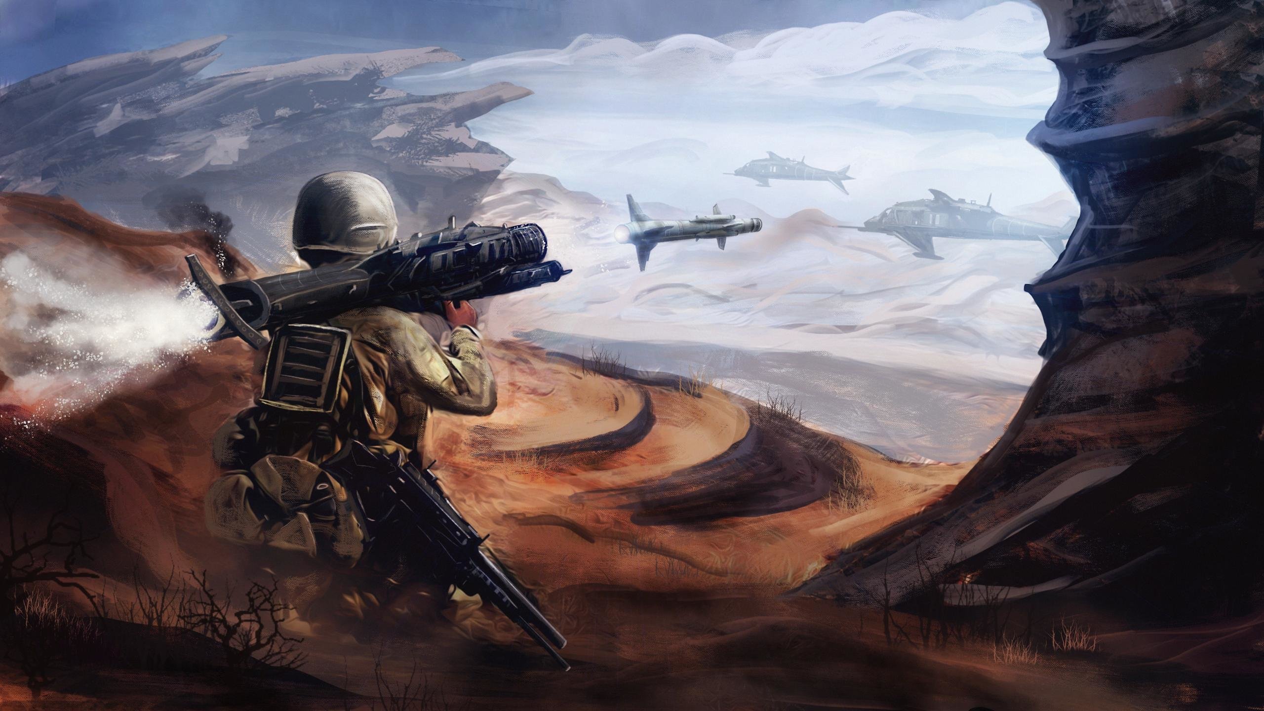 Free download Cool Military Army background ID:85260 hd 2560x1440 for PC