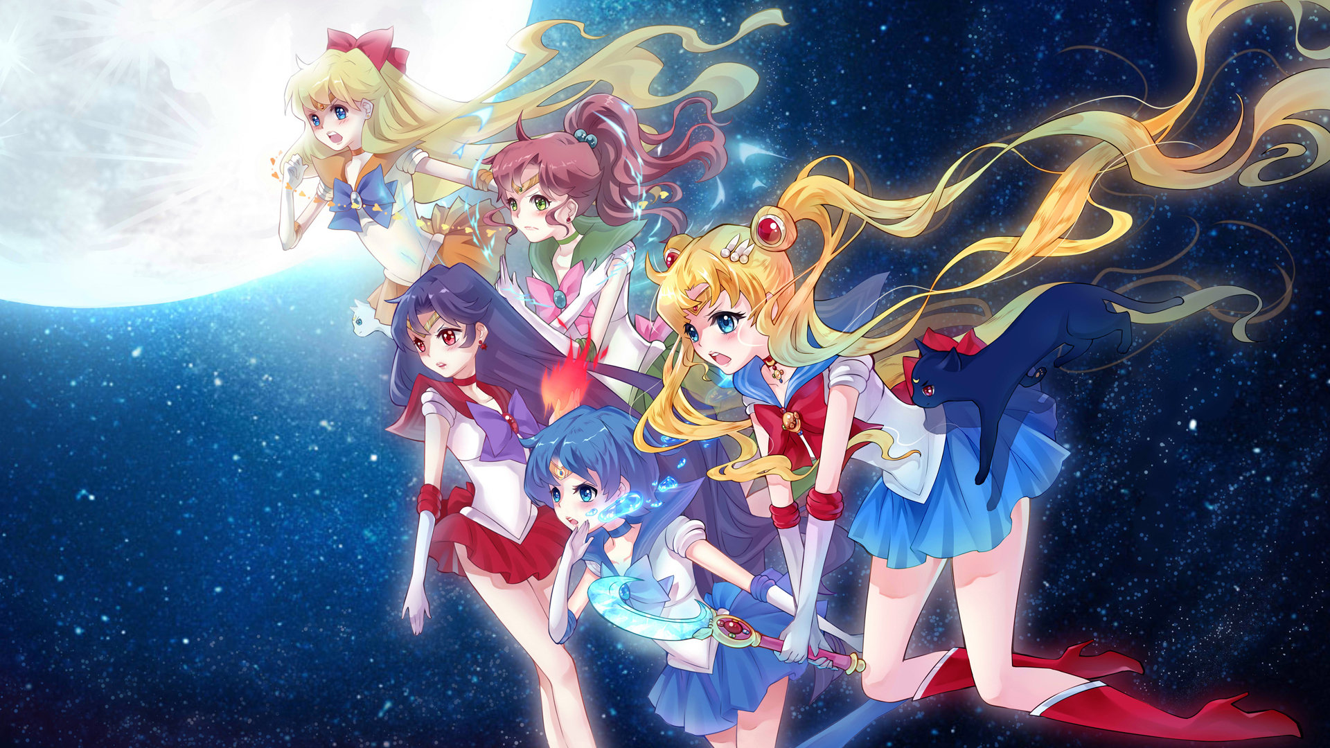 Best Sailor Moon wallpaper ID:419575 for High Resolution full hd 1920x1080 desktop