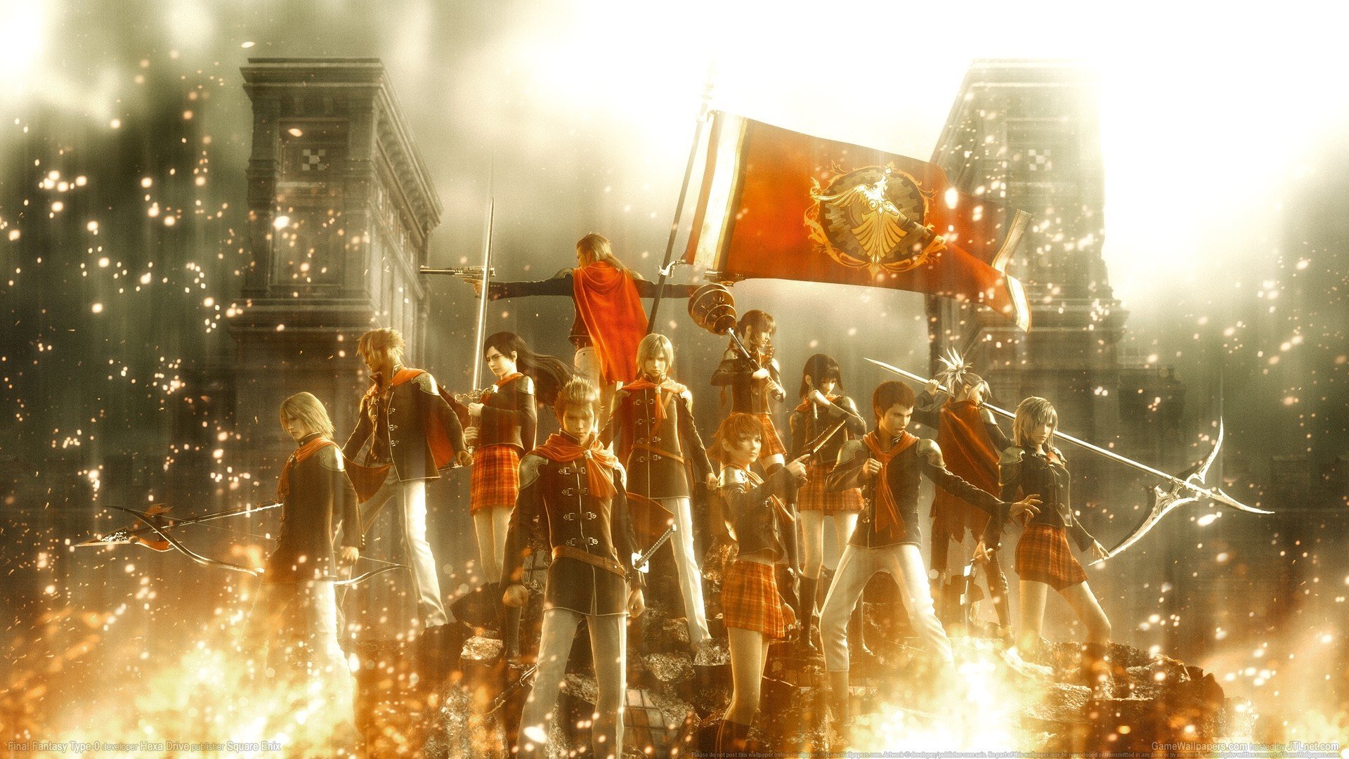 Download hd 1080p Final Fantasy Type-0 computer wallpaper ID:100389 for free