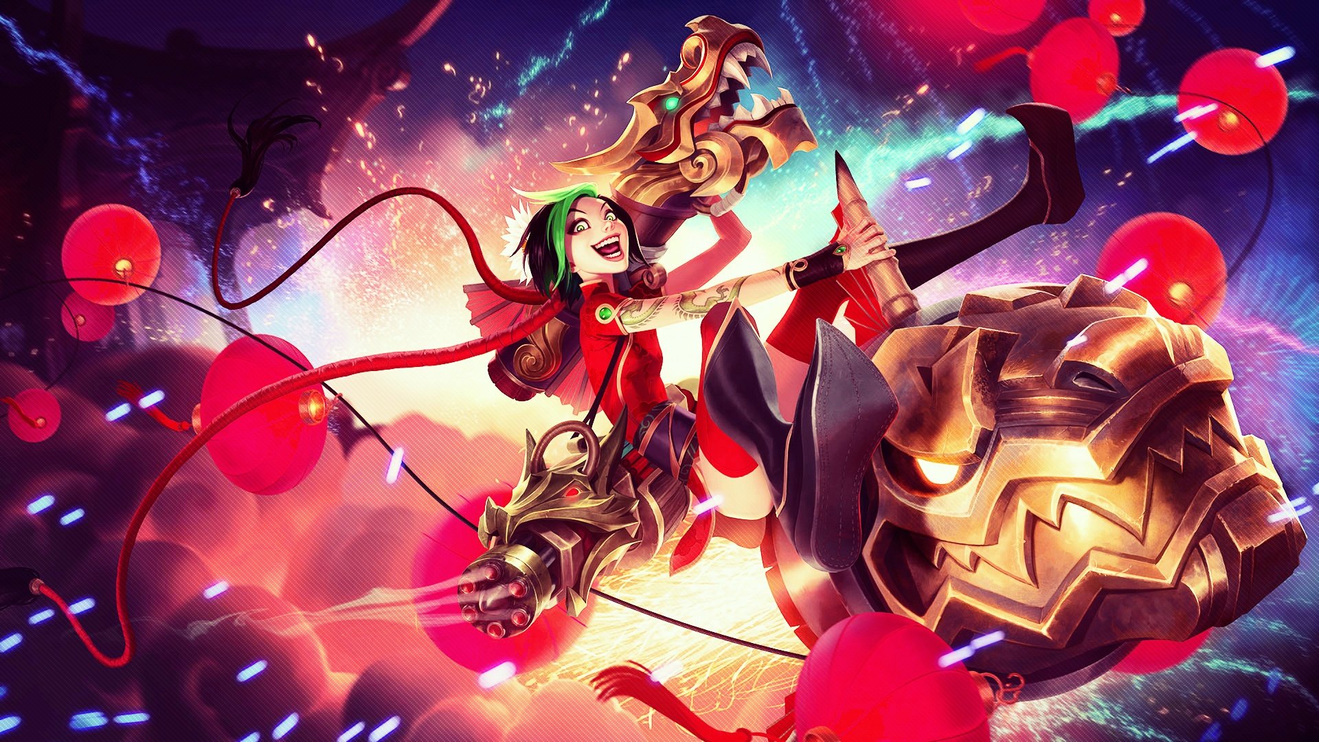 Download hd 1080p Jinx (League Of Legends) computer wallpaper ID:172550 for free