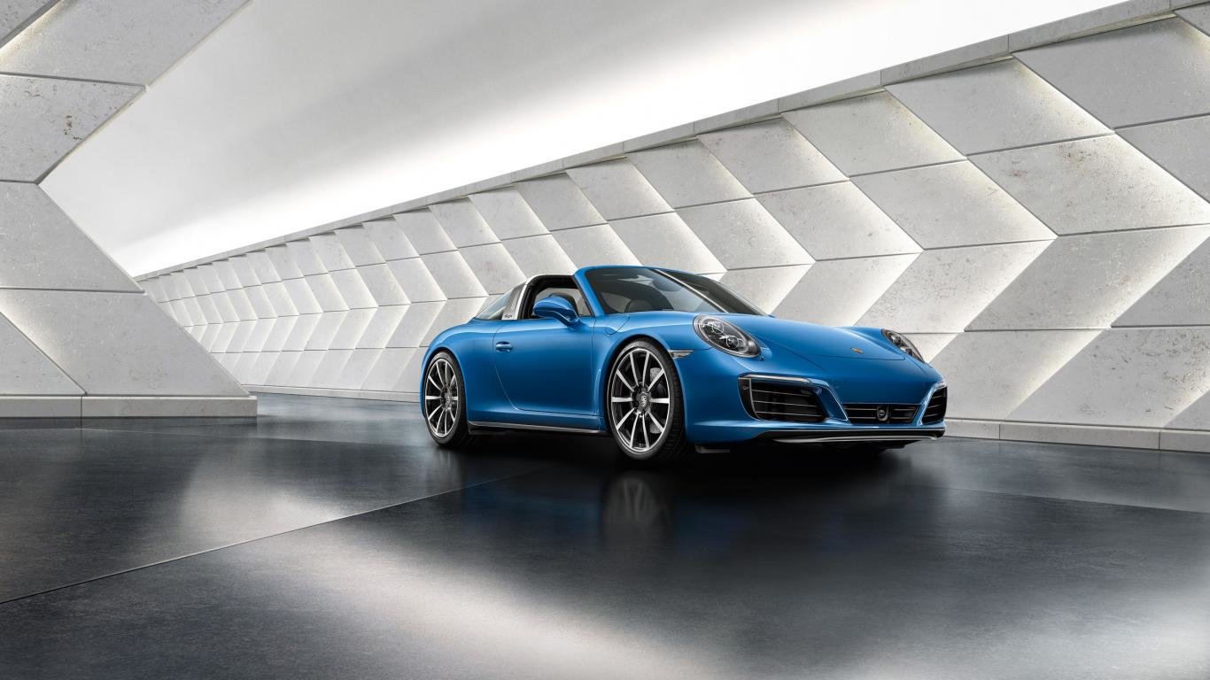 High resolution Porsche 911 Targa 1366x768 laptop background ID:383545 for PC