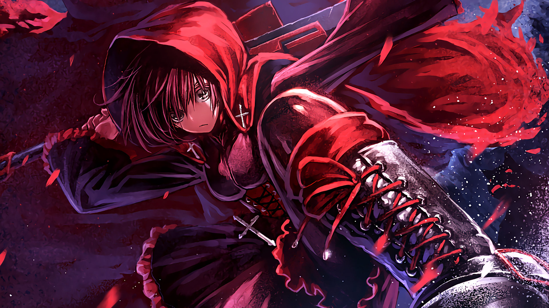 High resolution Ruby Rose (RWBY) full hd 1080p background ID:437727 for PC
