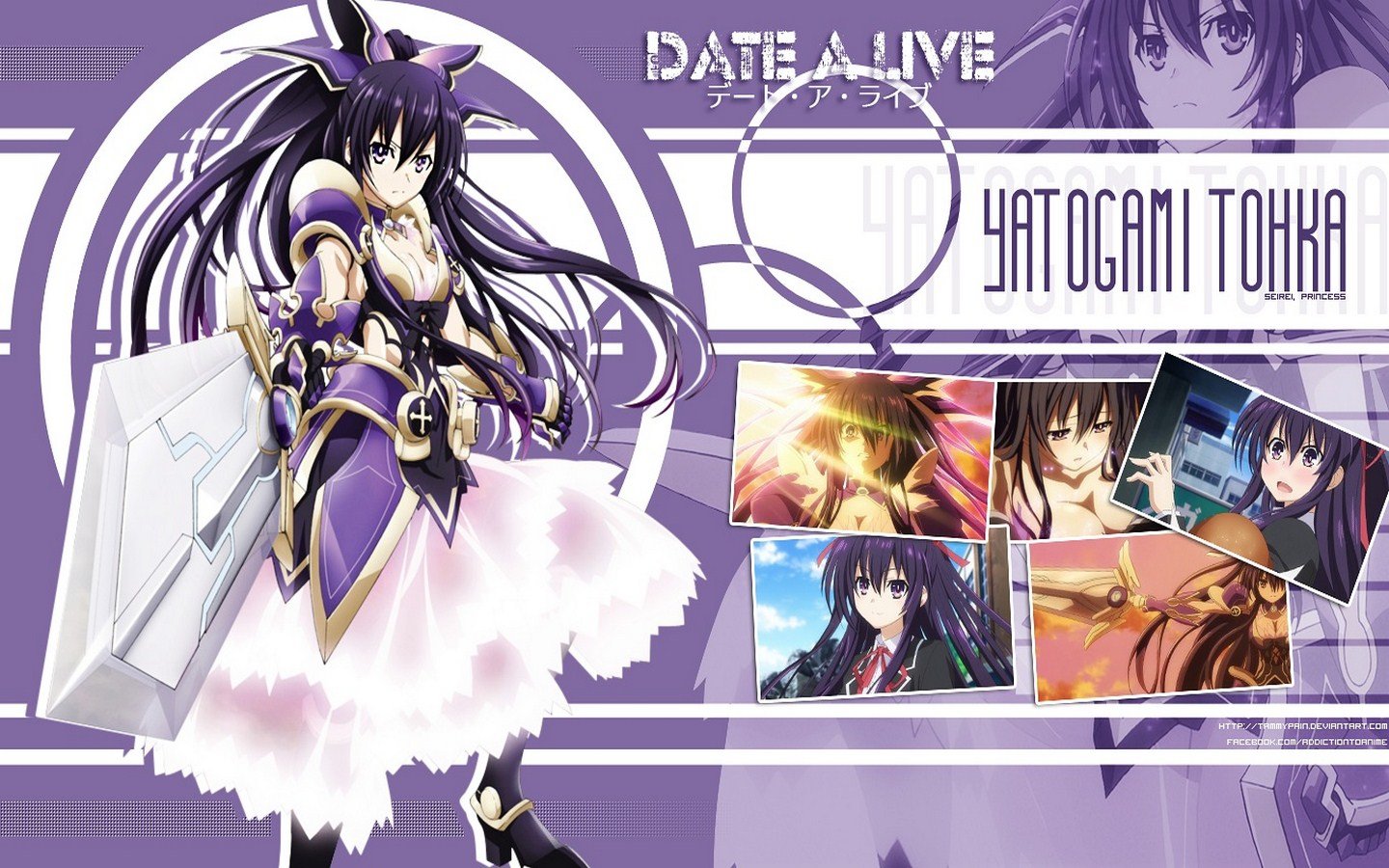 Free Date A Live high quality background ID:463840 for hd 1440x900 computer