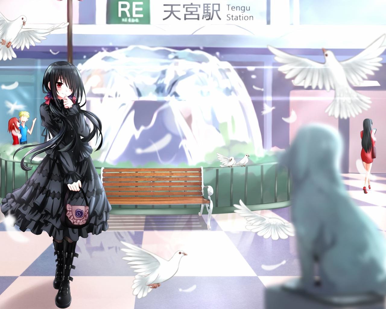 Awesome Date A Live free wallpaper ID:463882 for hd 1280x1024 desktop
