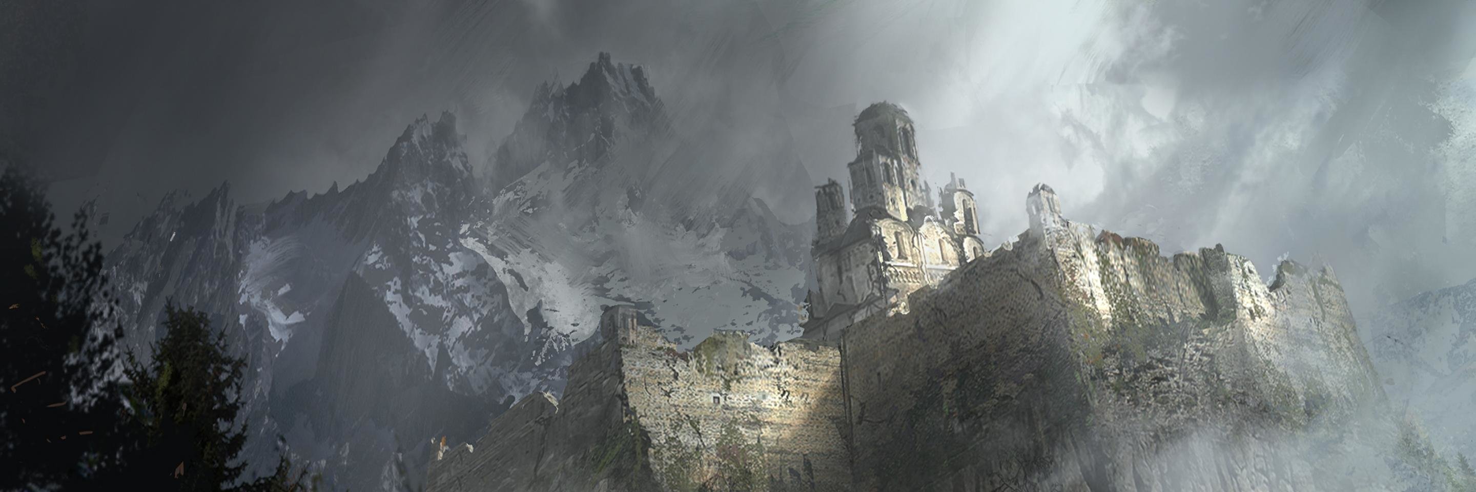 Download dual screen 2880x960 Rise Of The Tomb Raider PC wallpaper ID:83921 for free