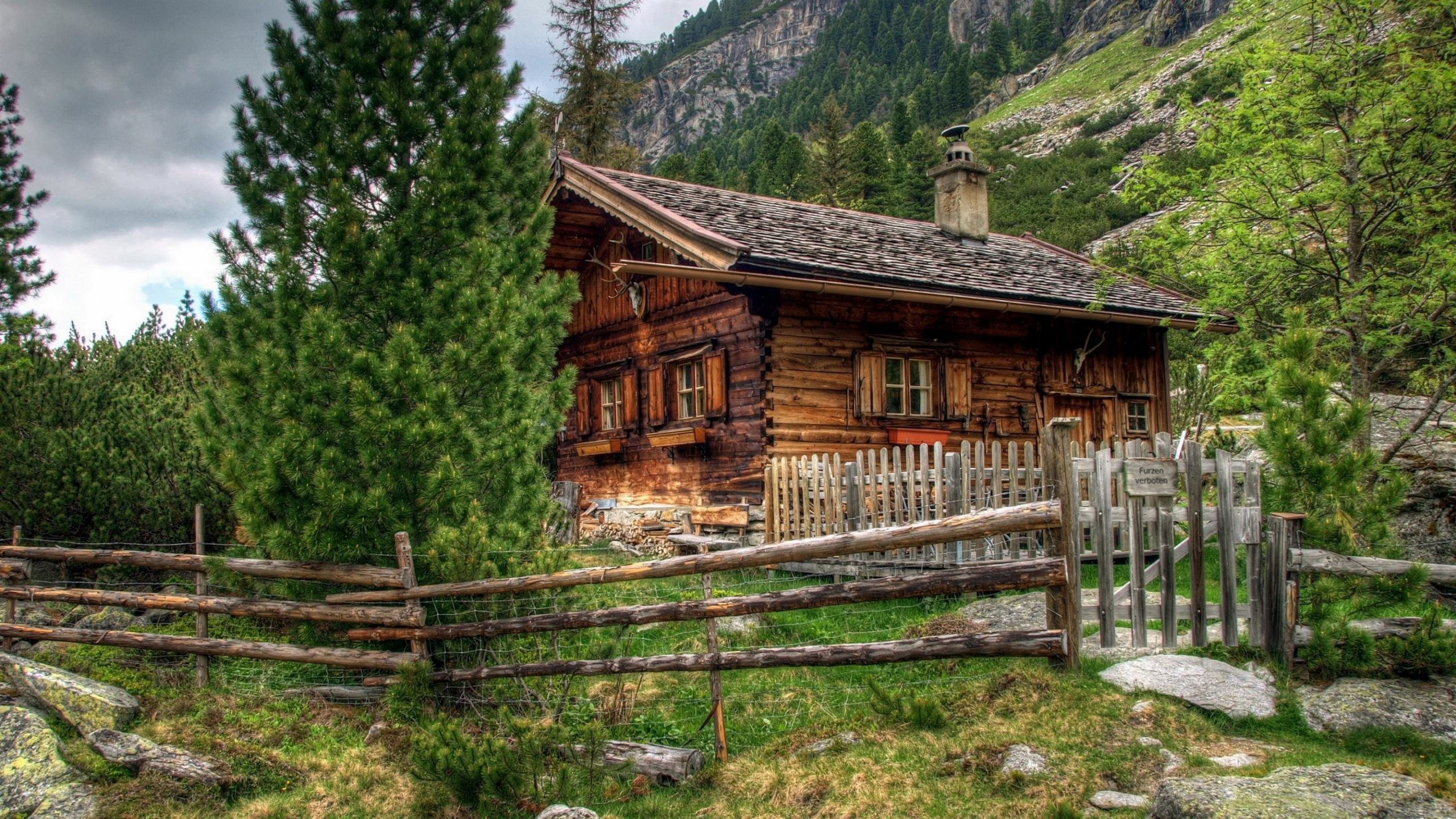 Free download Cabin wallpaper ID:485781 hd 2560x1440 for PC