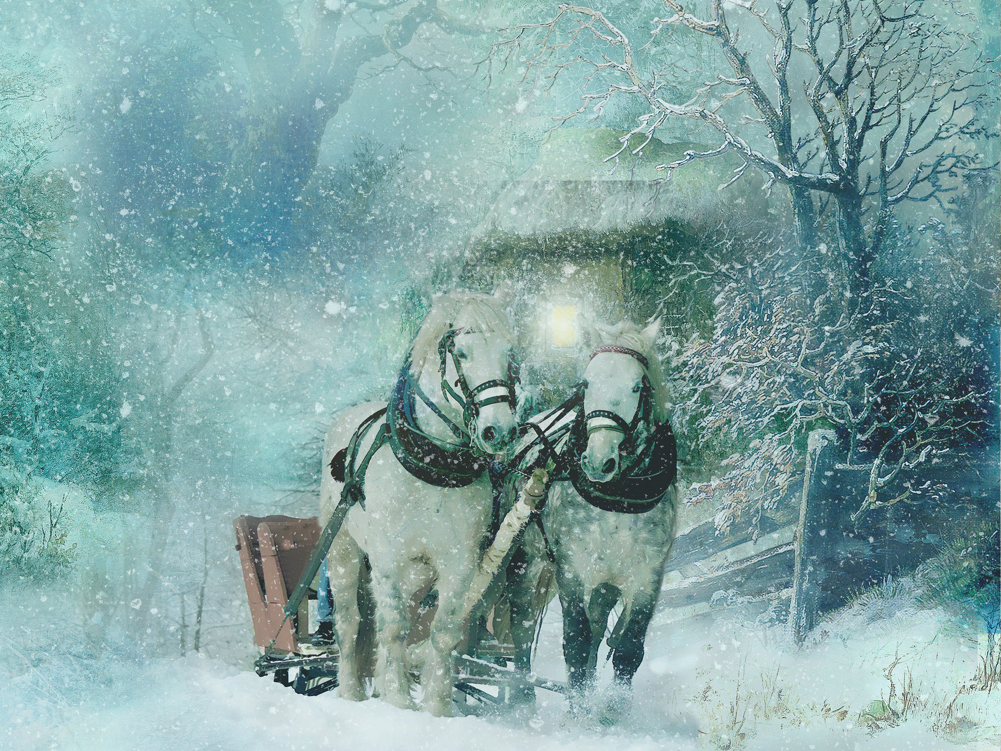 Best Cool winter art background ID:294605 for High Resolution hd 2048x1536 desktop