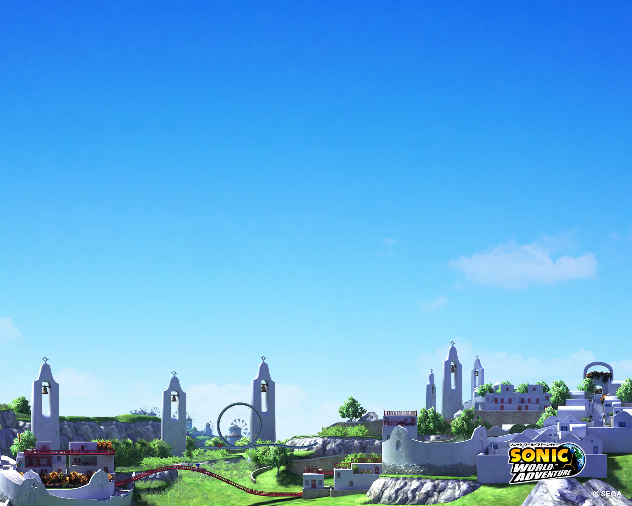 Download hd 1280x1024 Sonic Unleashed desktop background ID:65157 for free