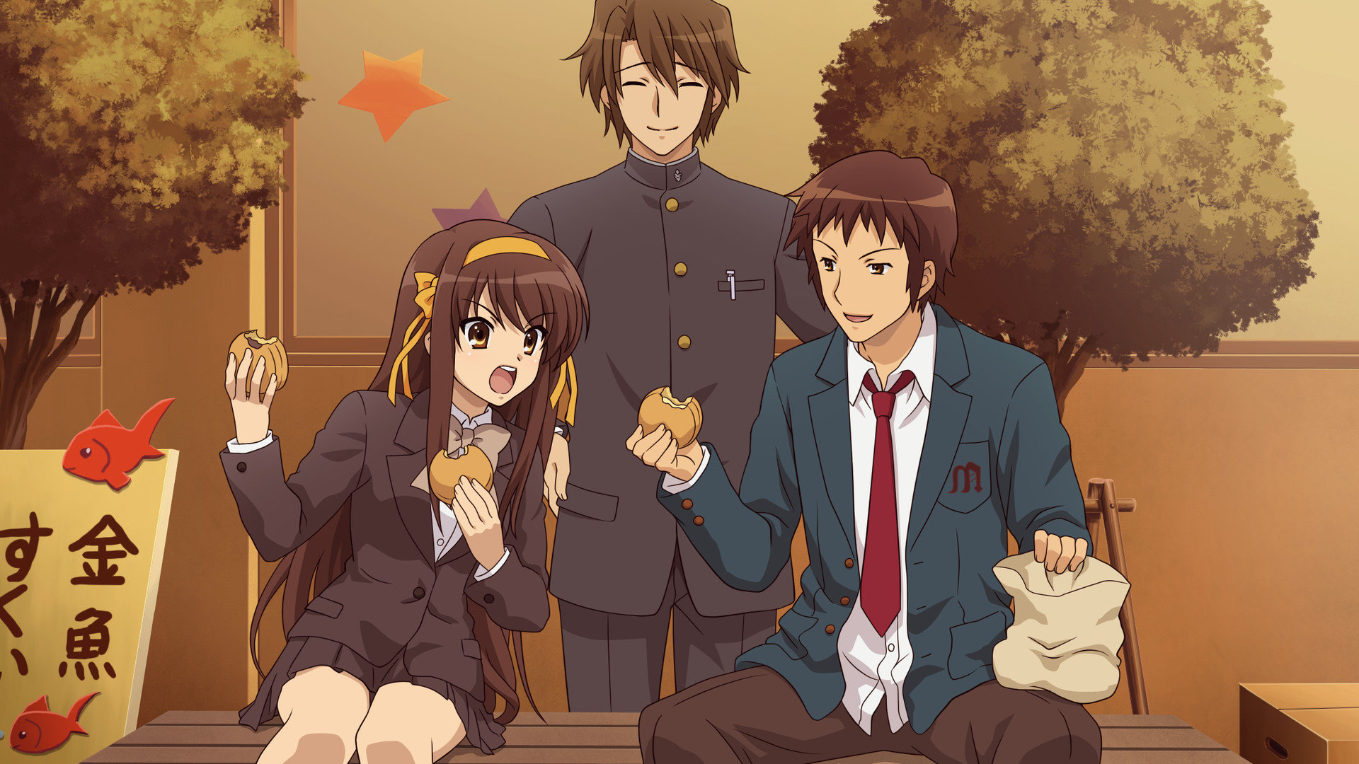 Best The Melancholy Of Haruhi Suzumiya background ID:138855 for High Resolution full hd 1920x1080 PC