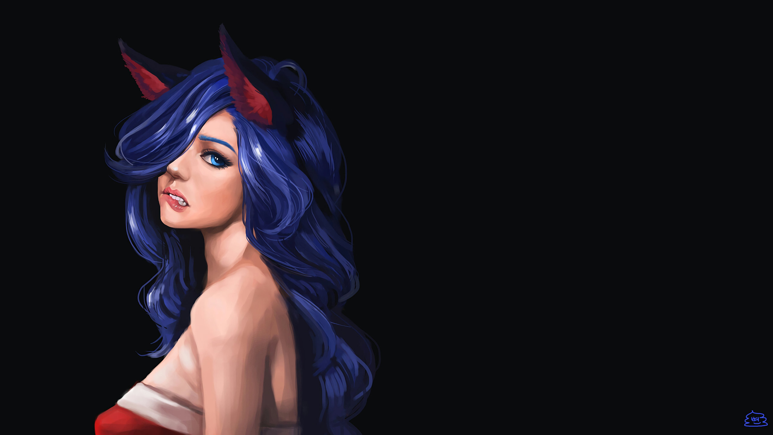 Free Ahri (League Of Legends) high quality background ID:172543 for hd 2560x1440 computer
