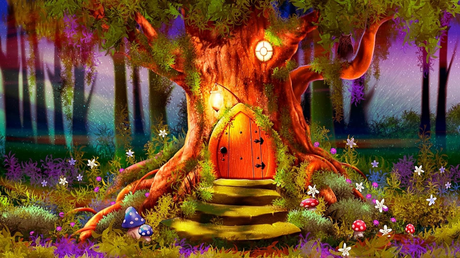 Best Fantasy forest background ID:20329 for High Resolution hd 1080p PC