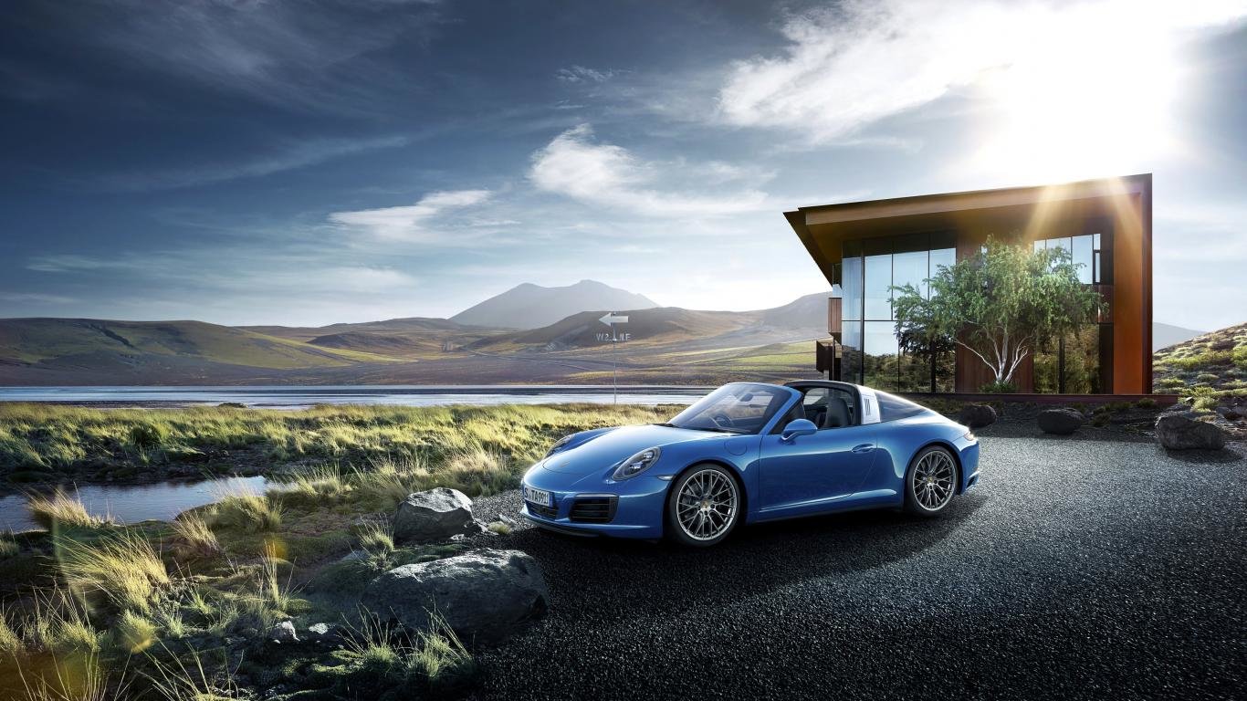Free Porsche 911 Targa high quality wallpaper ID:383550 for 1366x768 laptop desktop