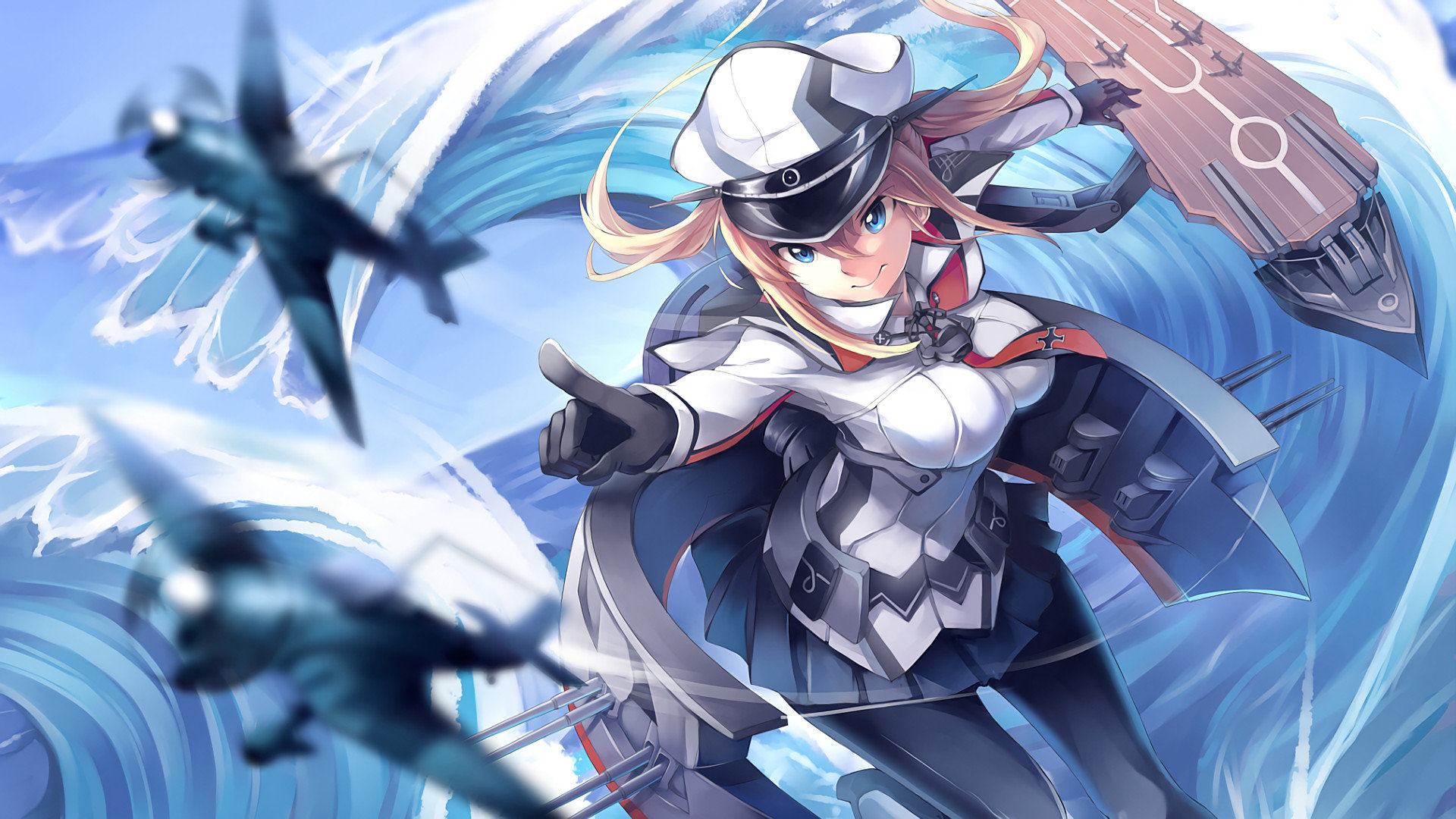 High resolution Kantai Collection hd 1920x1080 background ID:331122 for PC