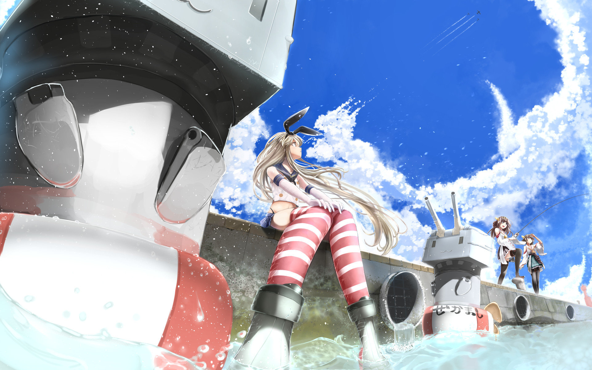Awesome Kantai Collection free wallpaper ID:331268 for hd 1920x1200 computer