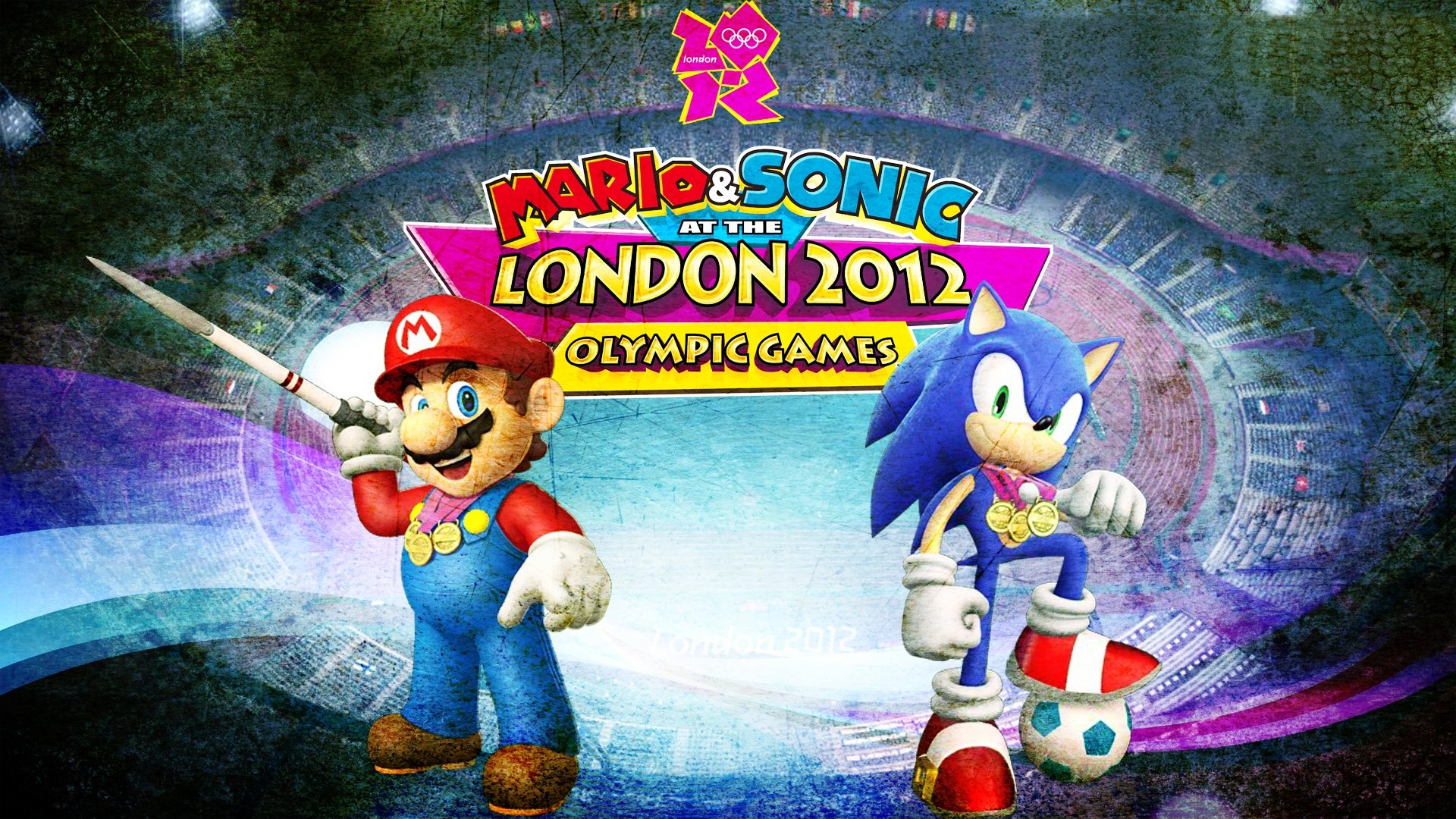 Download full hd 1080p Mario and Sonic computer background ID:48830 for free