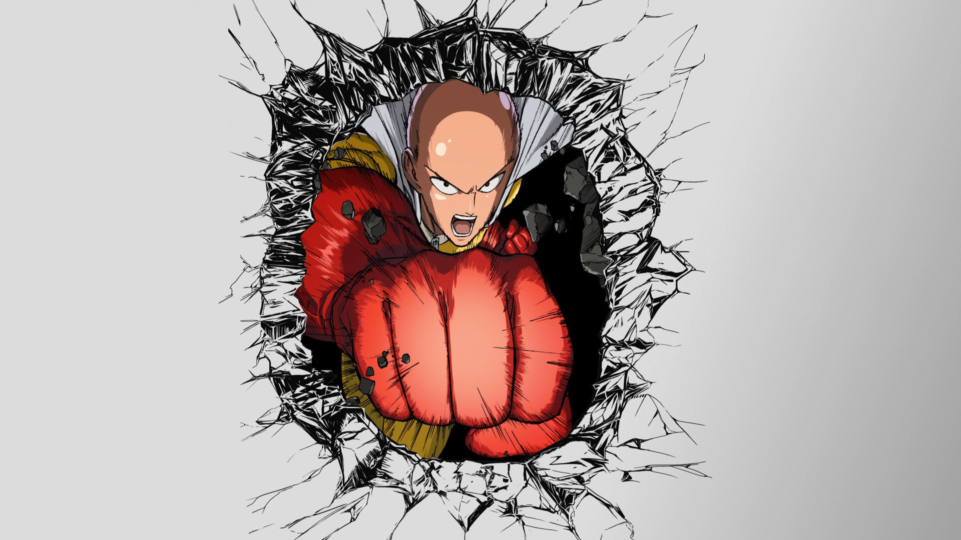Awesome Saitama (One-Punch Man) free background ID:345357 for full hd 1080p PC