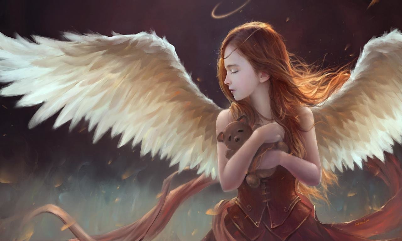 Download hd 1280x768 Angel PC background ID:7109 for free