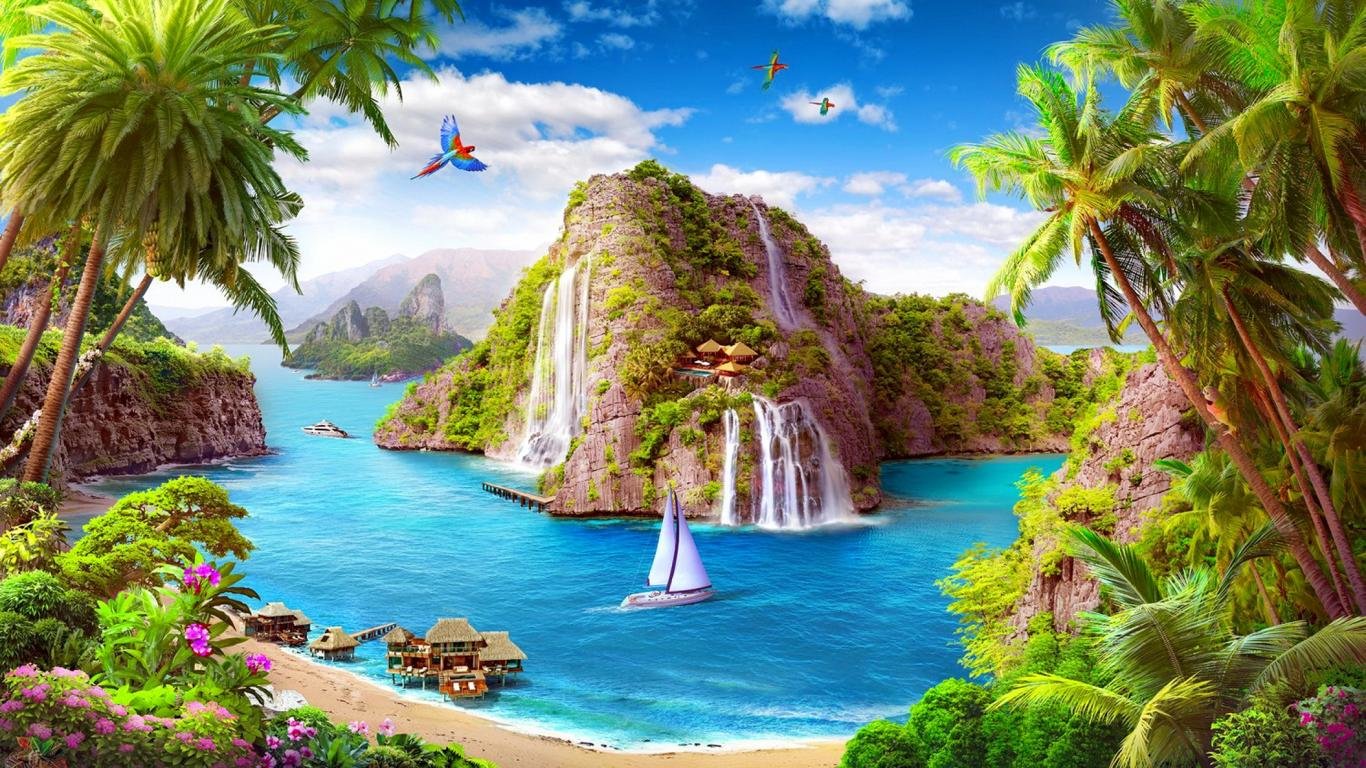 Best Cool places background ID:389850 for High Resolution hd 1366x768 PC
