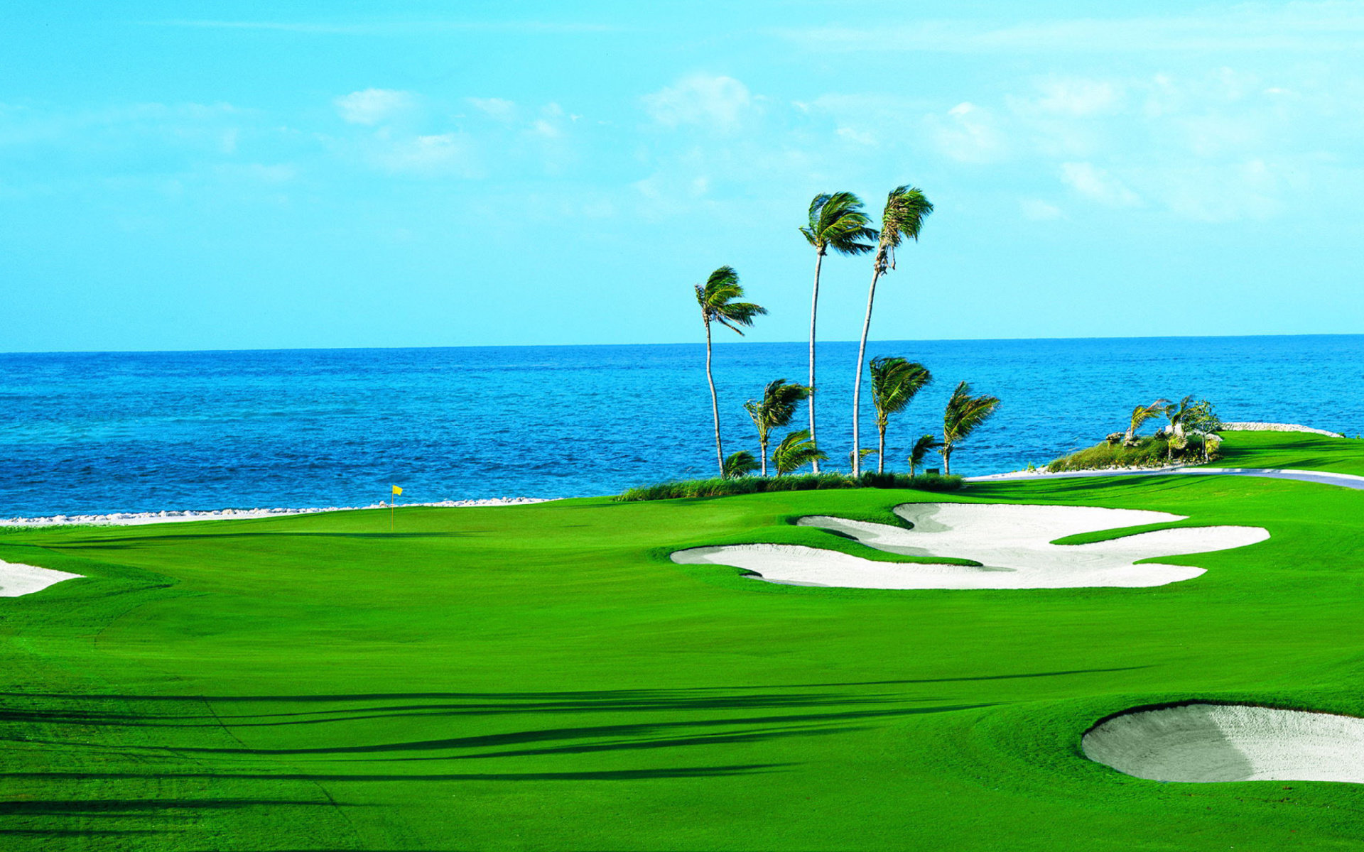 Download hd 1920x1200 Golf Course PC background ID:451021 for free