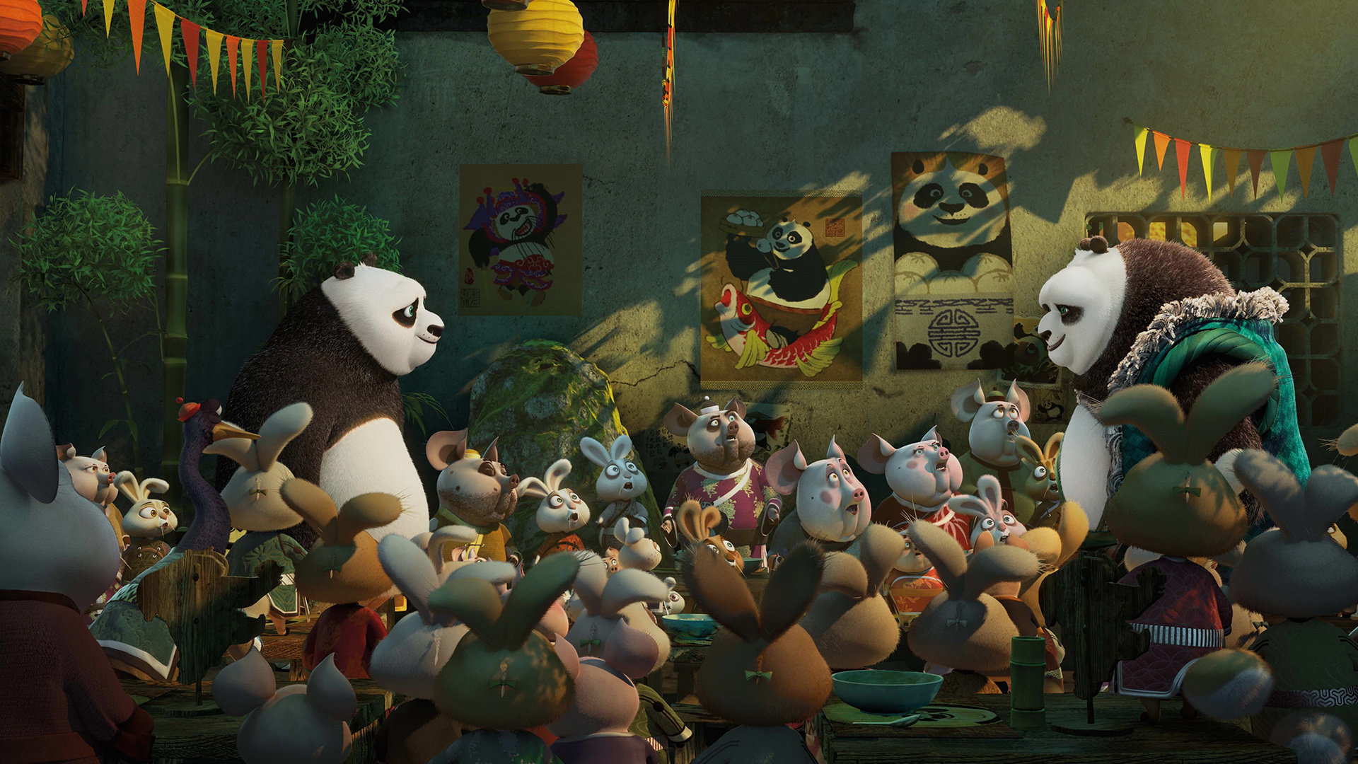 Best Kung Fu Panda 3 background ID:209028 for High Resolution 1080p PC