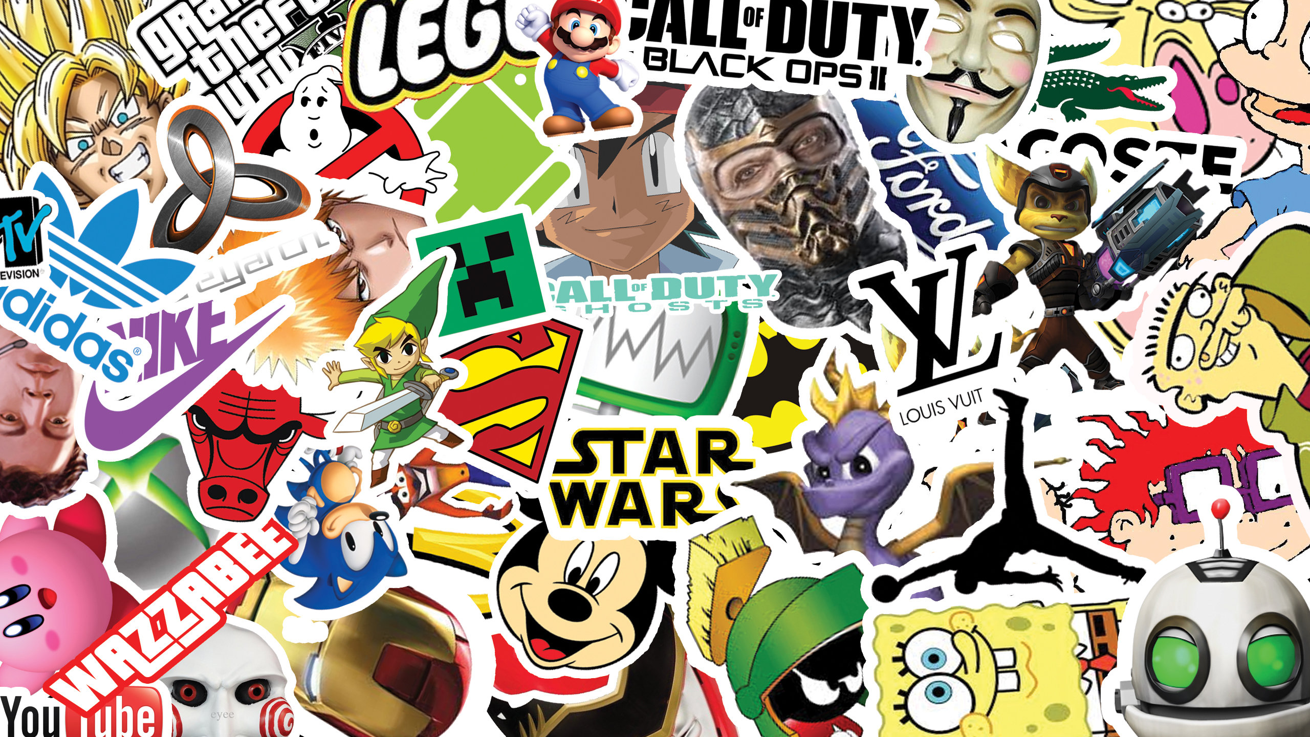 Awesome Sticker Bomb free wallpaper ID:458305 for hd 2560x1440 computer