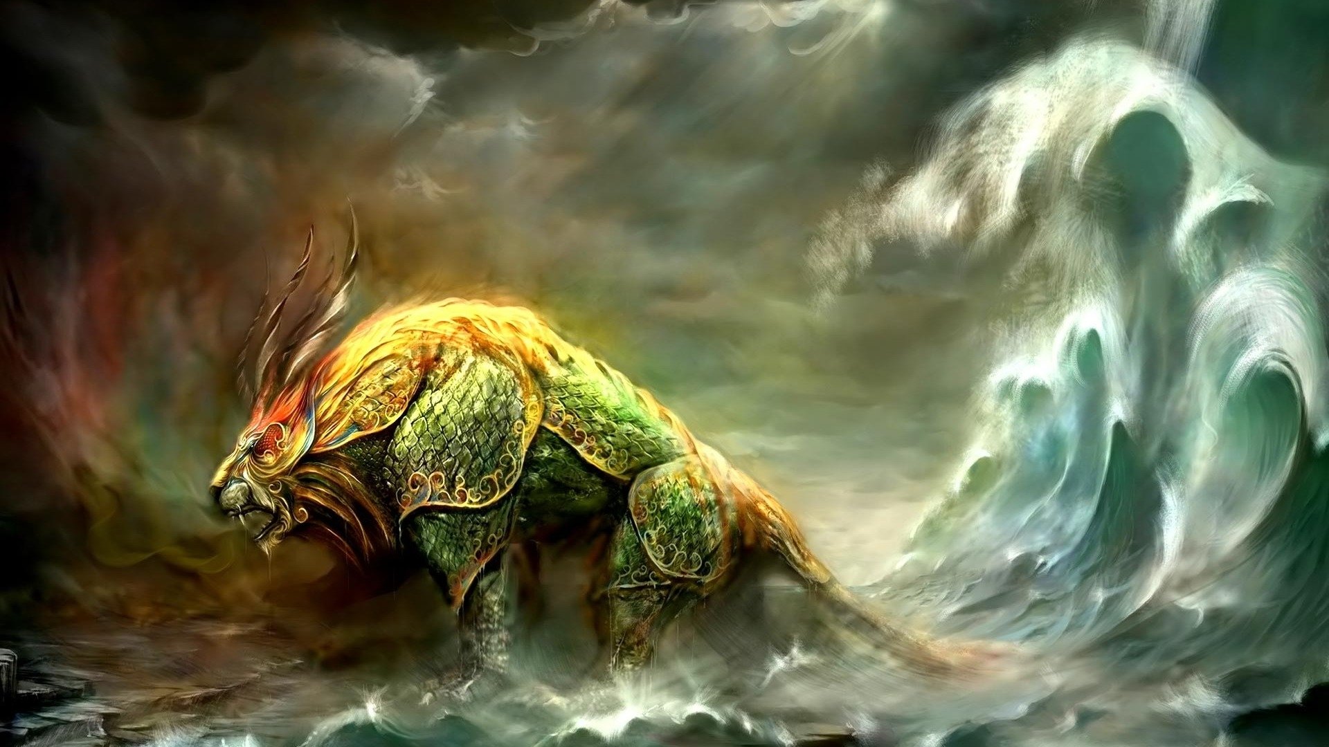 Awesome Mythical creatures free background ID:229925 for hd 1080p PC