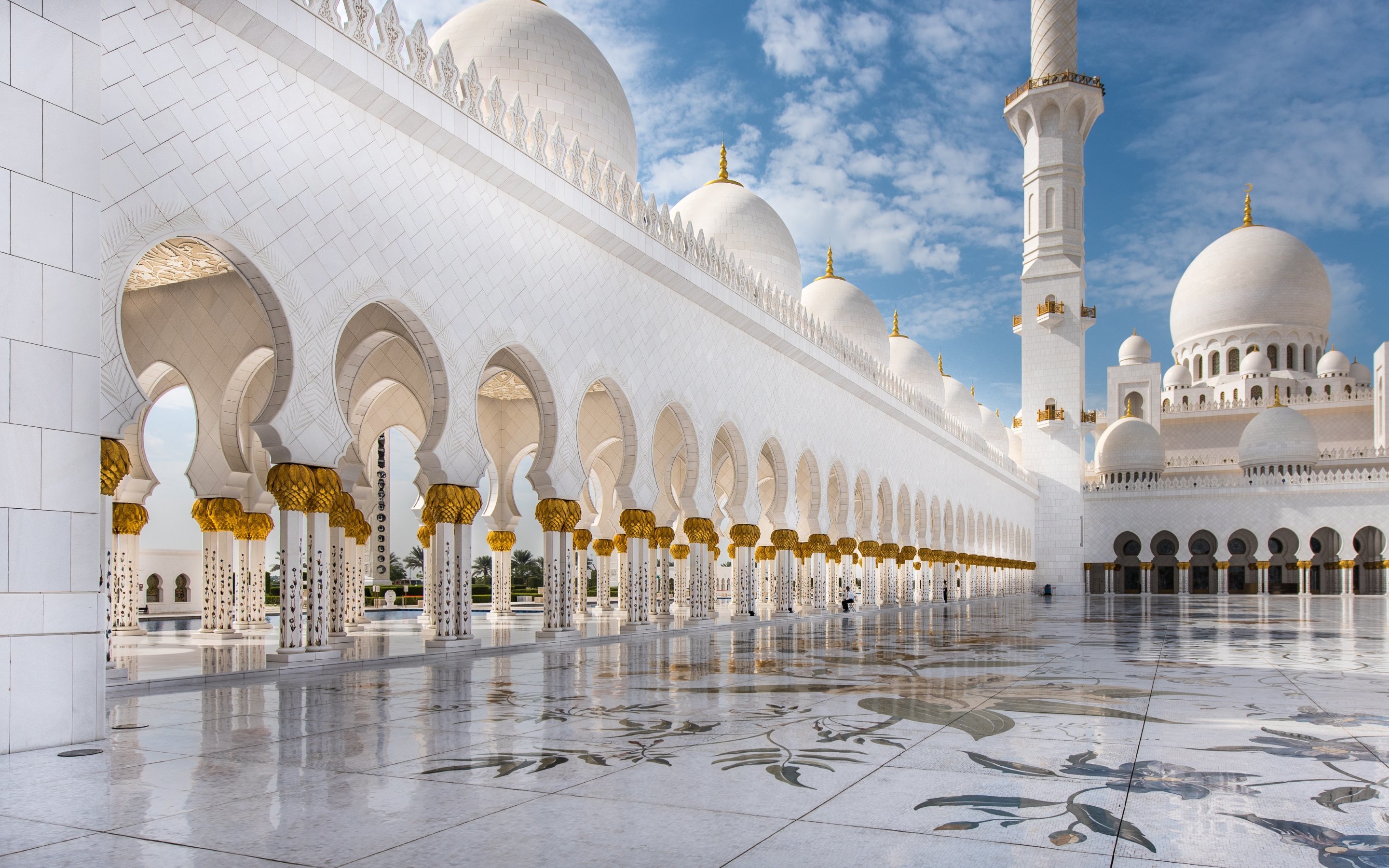 Free Sheikh Zayed Grand Mosque high quality background ID:277861 for hd 2880x1800 PC
