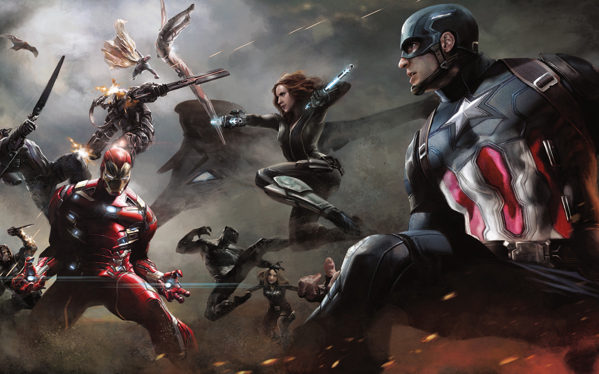 Download hd 1920x1200 Captain America: Civil War desktop wallpaper ID:497792 for free