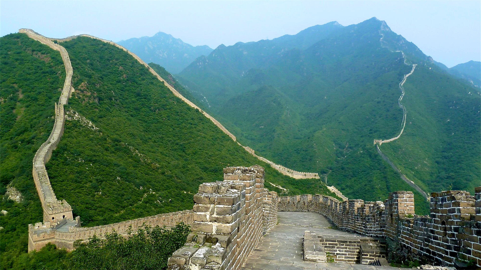 Free Great Wall Of China high quality wallpaper ID:492538 for hd 1920x1080 computer