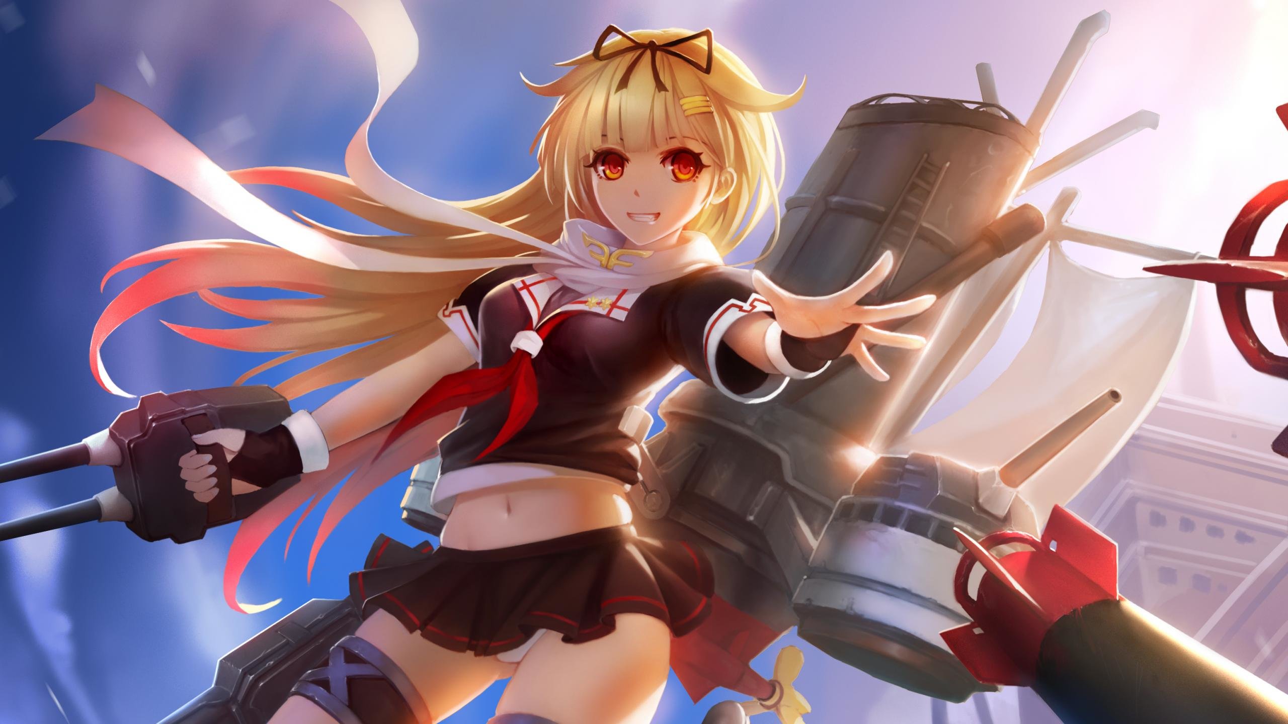 Free download Kantai Collection wallpaper ID:331264 hd 2560x1440 for computer