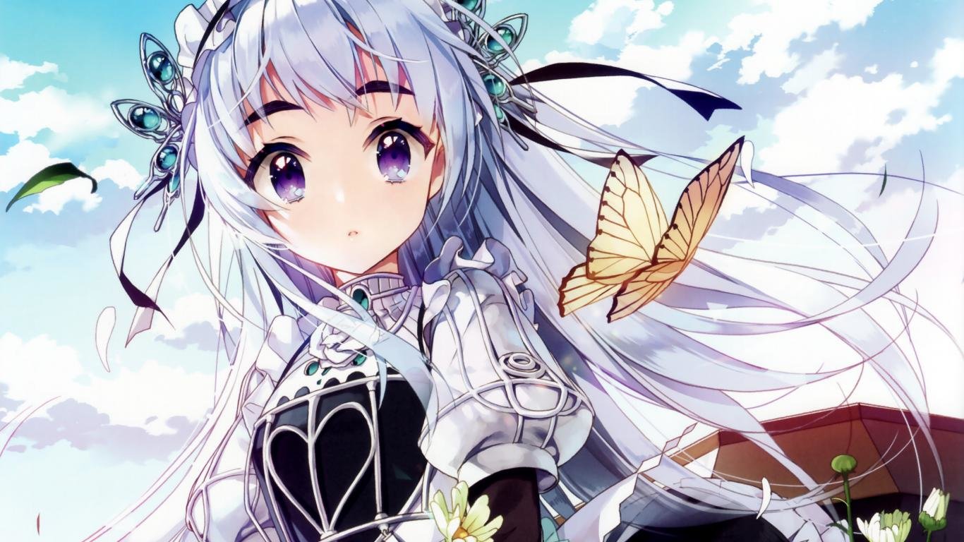 High resolution Chaika -The Coffin Princess- 1366x768 laptop wallpaper ID:49262 for PC