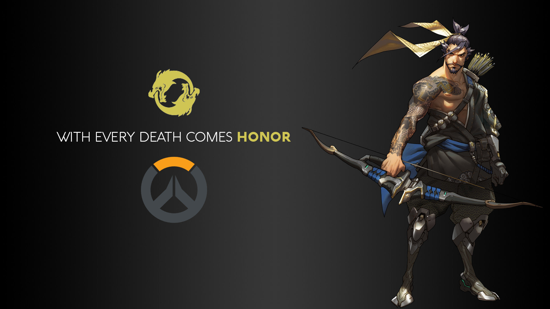 Download hd 1920x1080 Hanzo (Overwatch) PC wallpaper ID:170038 for free