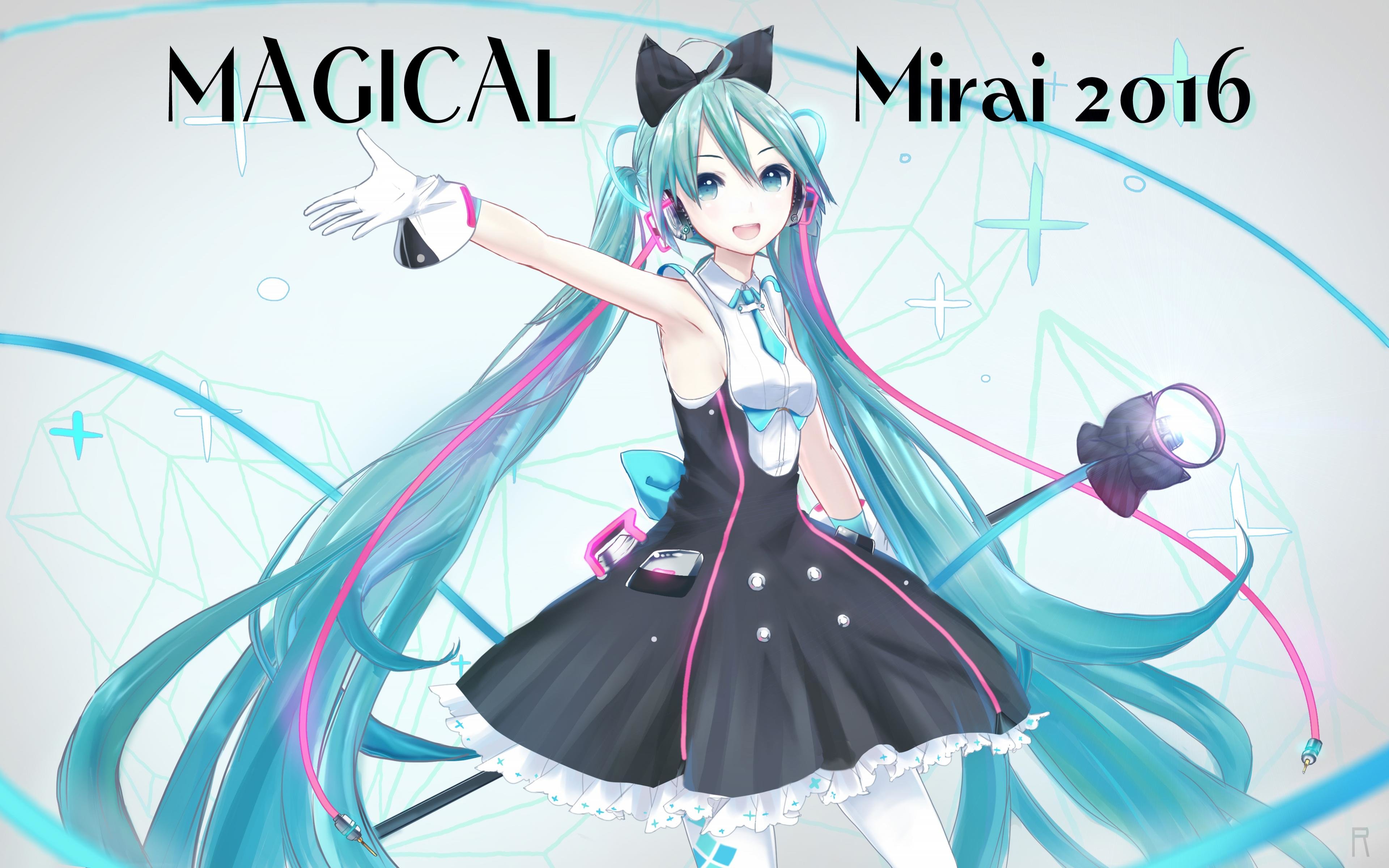 High resolution Vocaloid hd 3840x2400 background ID:3718 for desktop