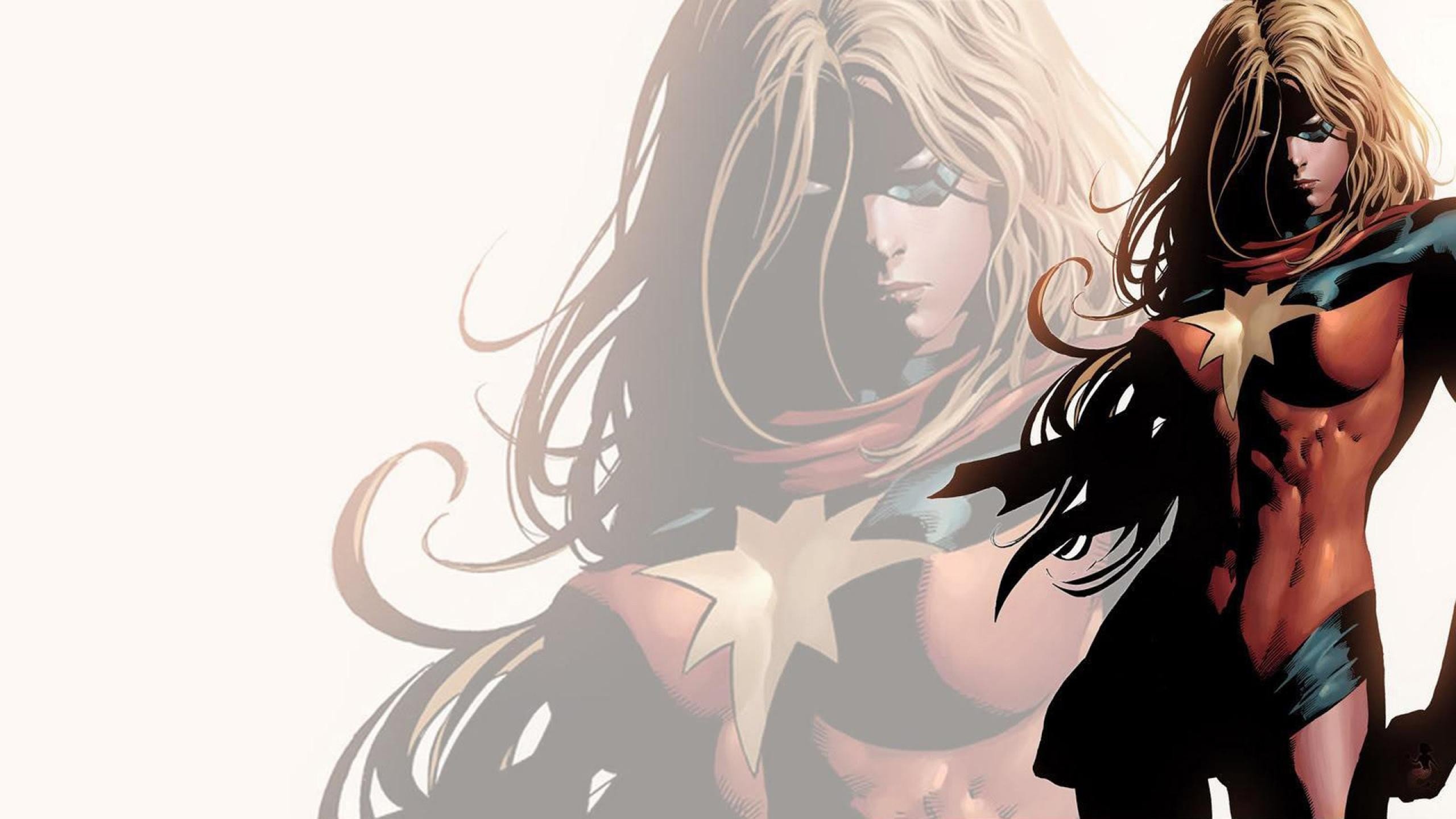 Download hd 2560x1440 Ms Marvel PC background ID:40097 for free