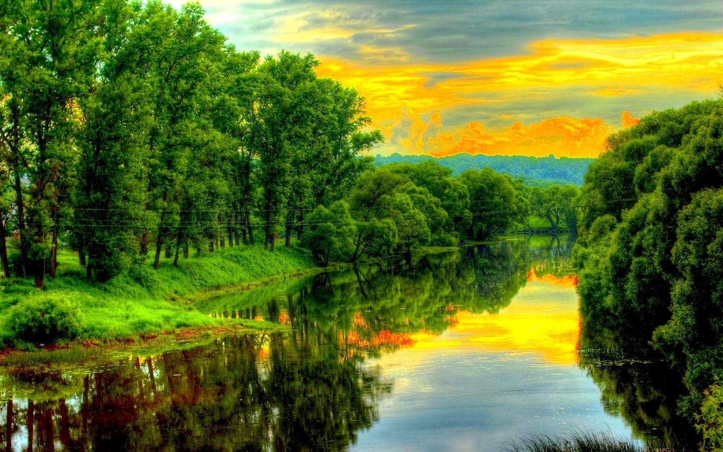 Download hd 1440x900 River desktop background ID:386550 for free