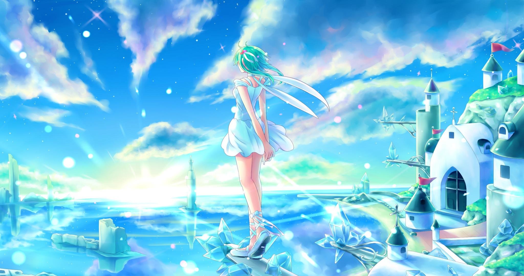 Awesome GUMI (Vocaloid) free background ID:1007 for hd 2048x1080 desktop