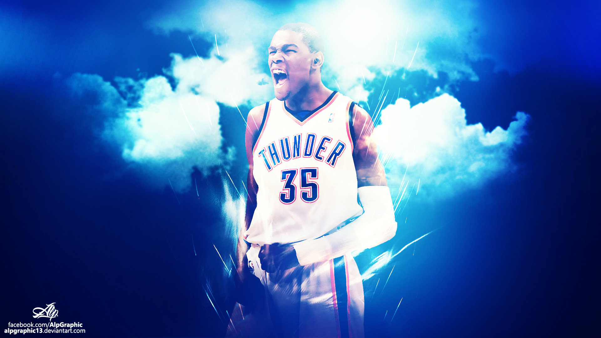 Download hd 1080p Kevin Durant desktop wallpaper ID:117140 for free