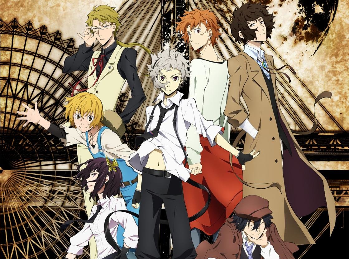 Free download Bungou Stray Dogs (BSD) wallpaper ID:151497 hd 1120x832 for PC