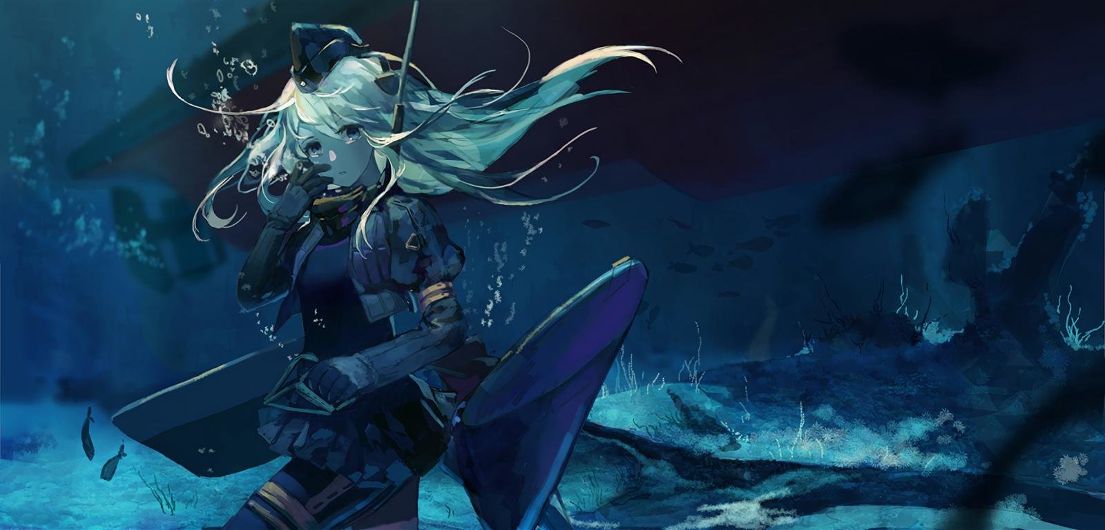 Free Kantai Collection high quality background ID:330841 for hd 1600x768 desktop