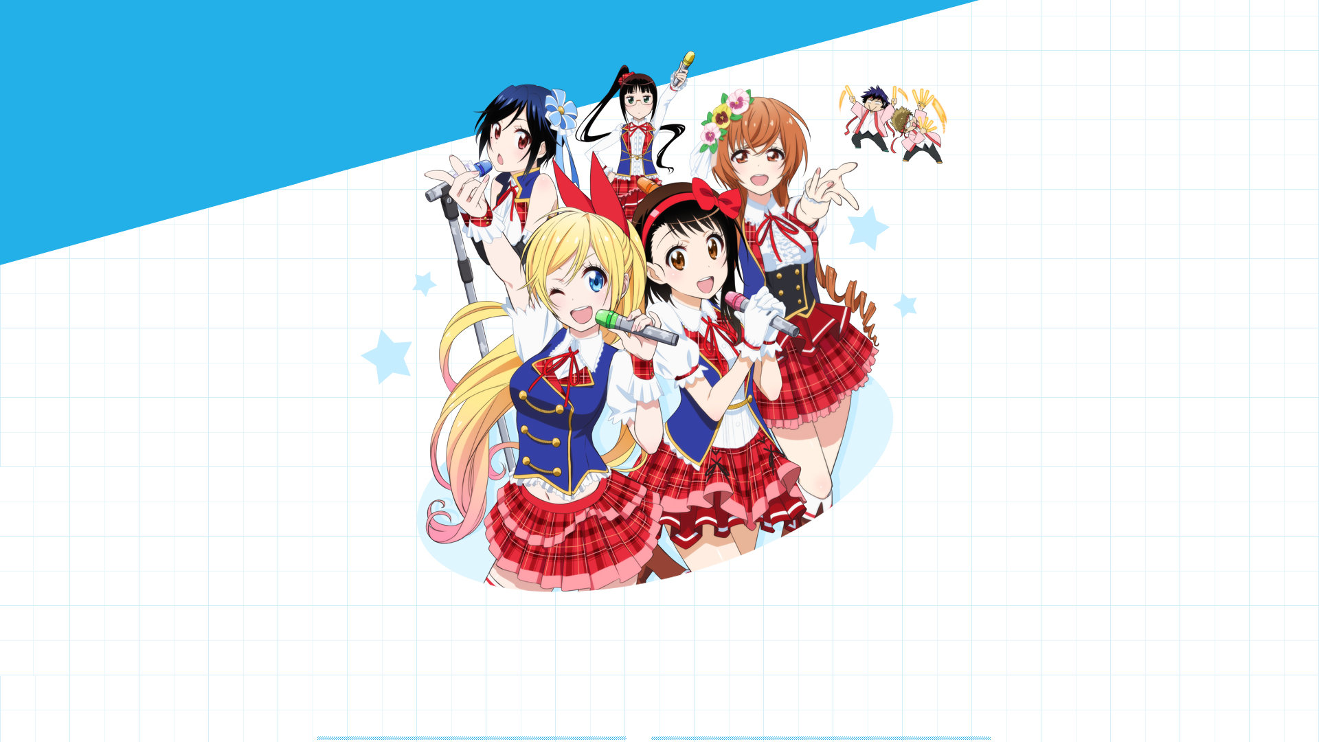 Download full hd 1080p Nisekoi PC background ID:323358 for free