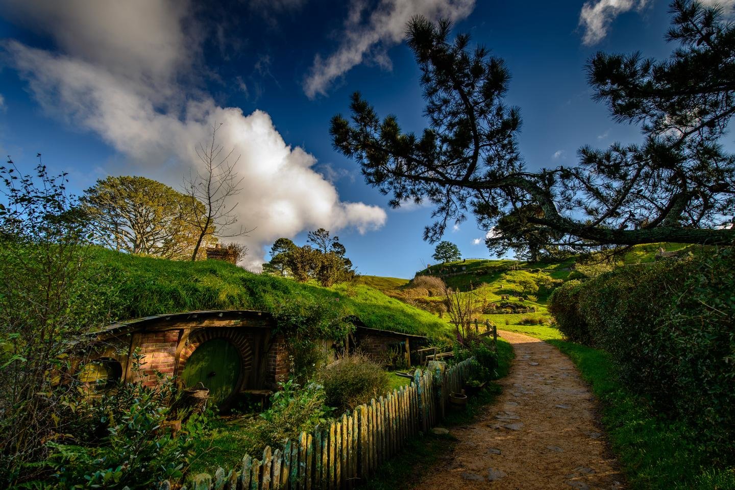 Download hd 1440x960 Hobbiton PC background ID:476041 for free