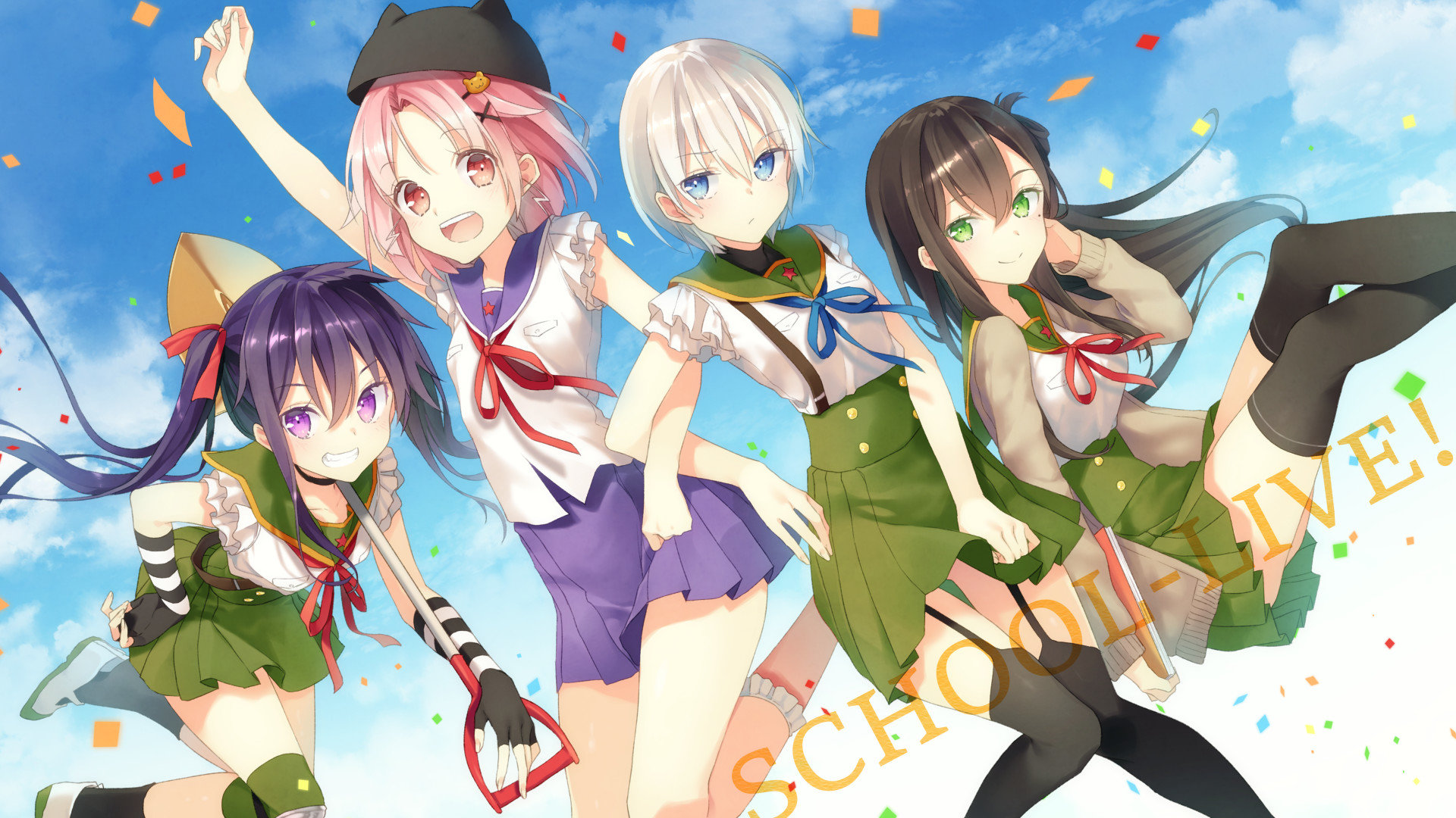 High resolution School-Live! full hd background ID:137837 for PC
