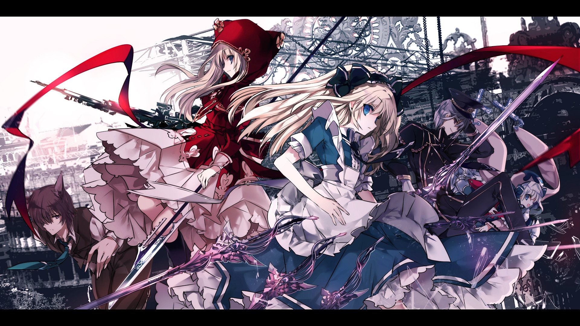Free download Alice In Wonderland Anime background ID:473415 full hd 1920x1080 for PC