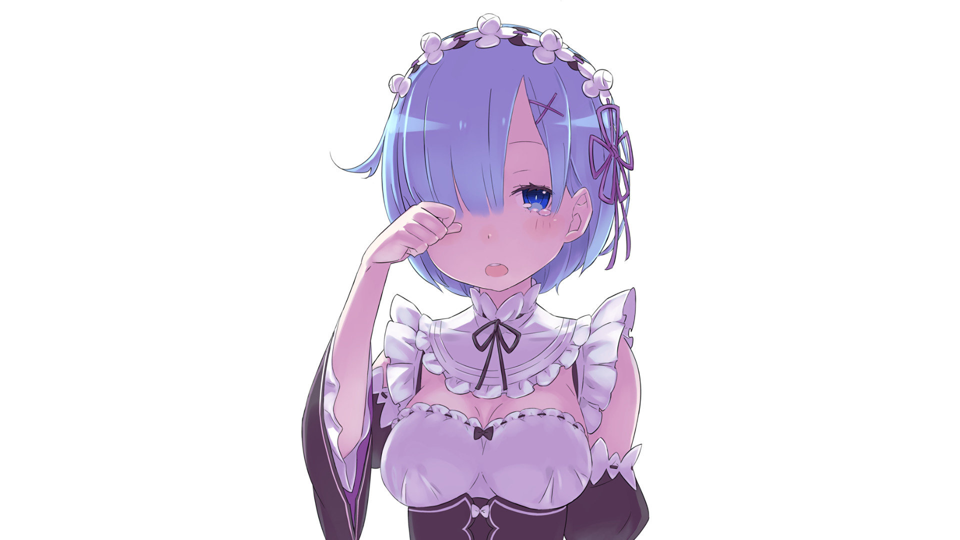 Free Rem (Re:ZERO) high quality background ID:158667 for 1080p PC